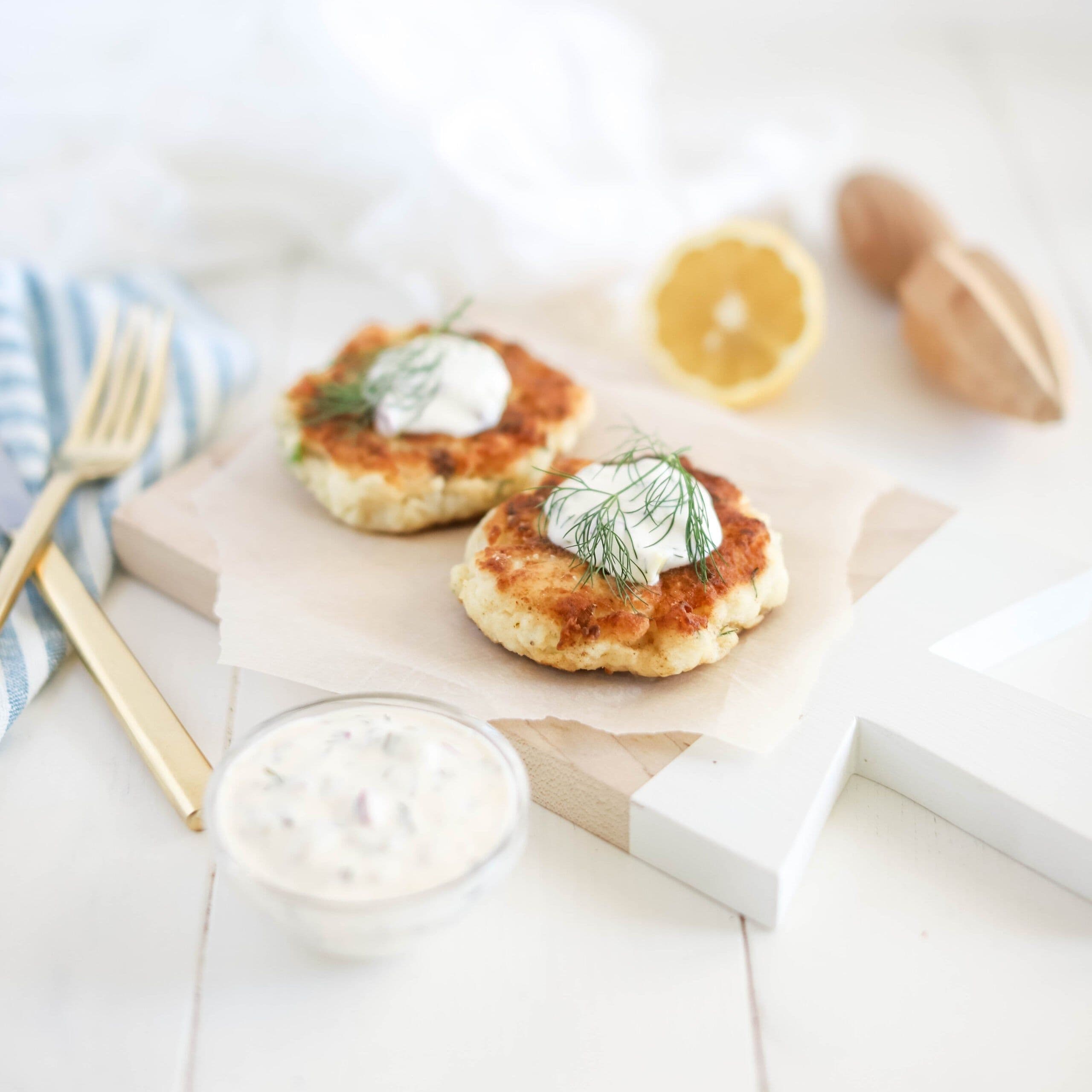 Crispy Potato Fish Cakes banner image
