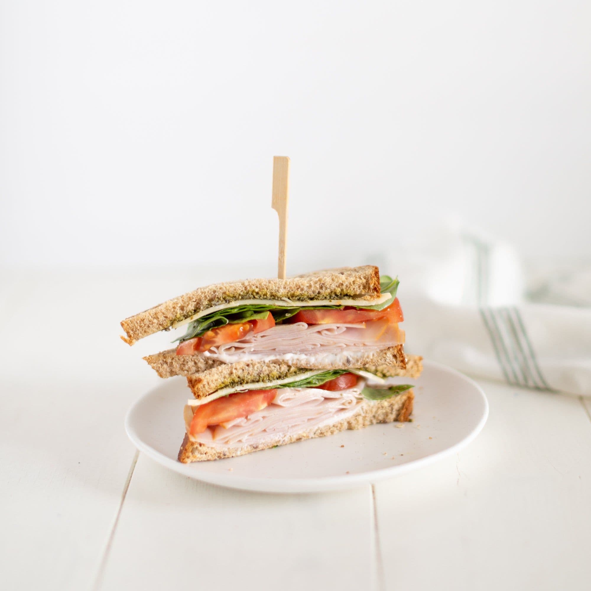 Pesto Turkey Sandwiches banner image