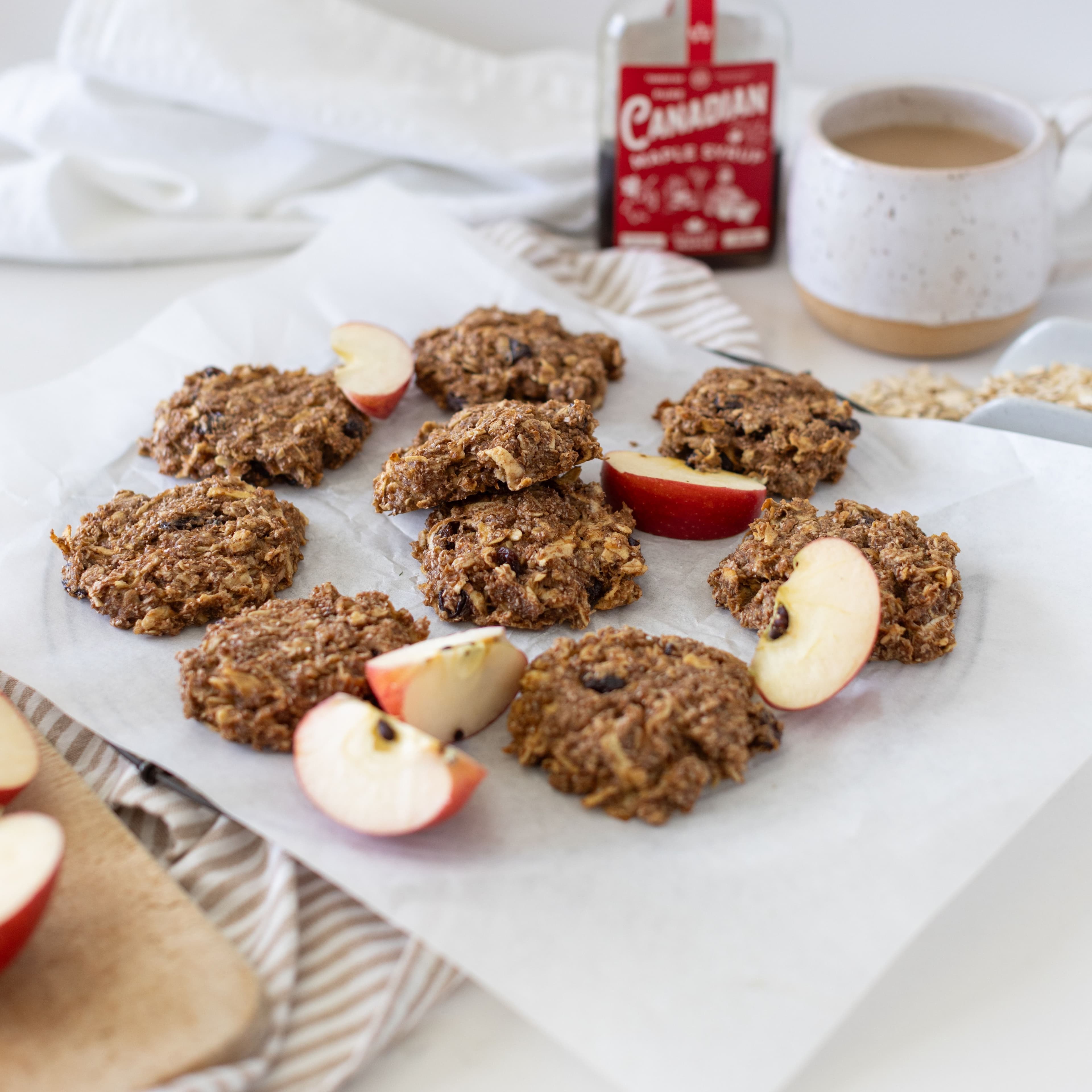 Apple Bran Breakfast Cookies banner image