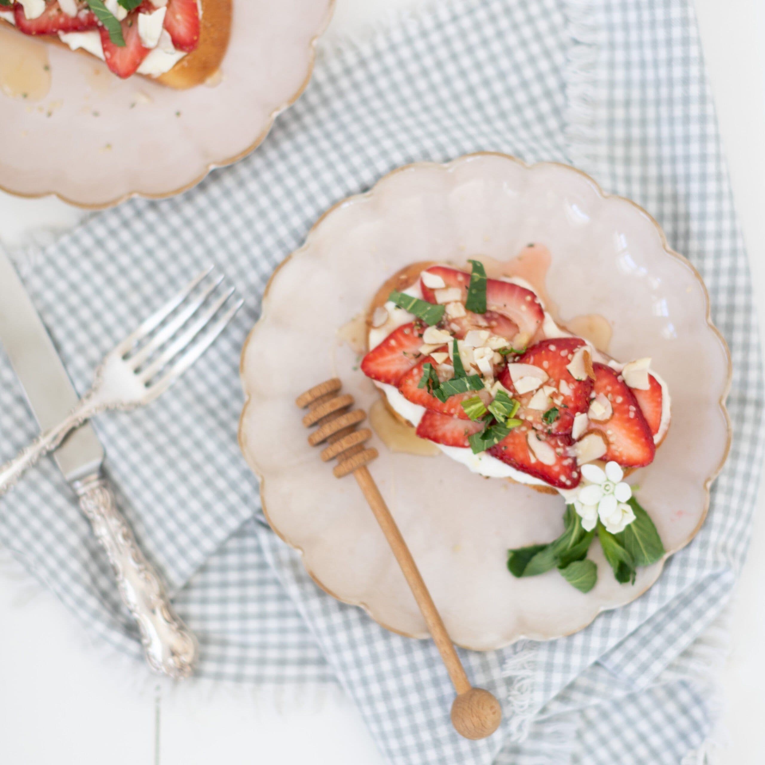 Berry Ricotta Toast banner image