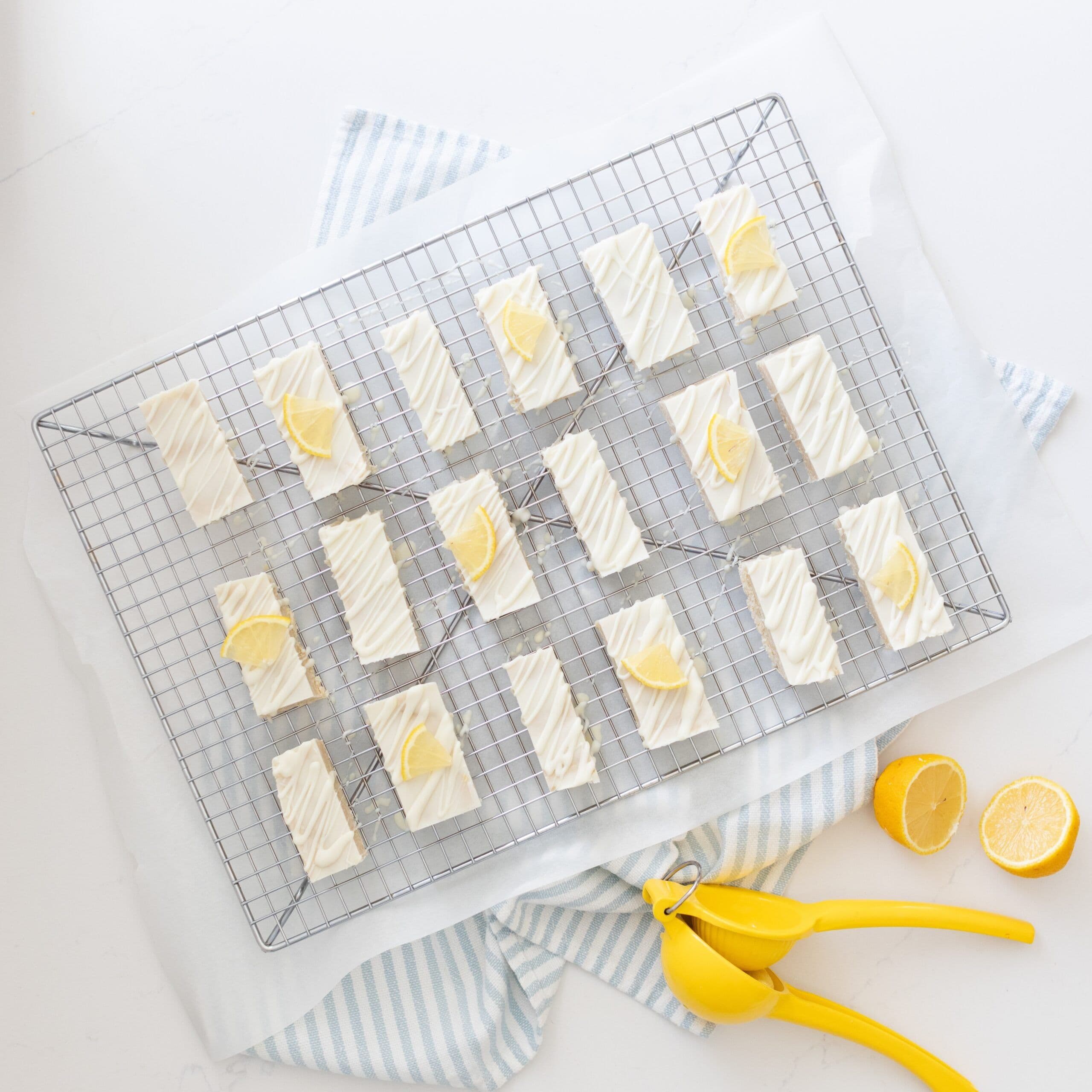 Lemon Coconut Protein Bars banner image