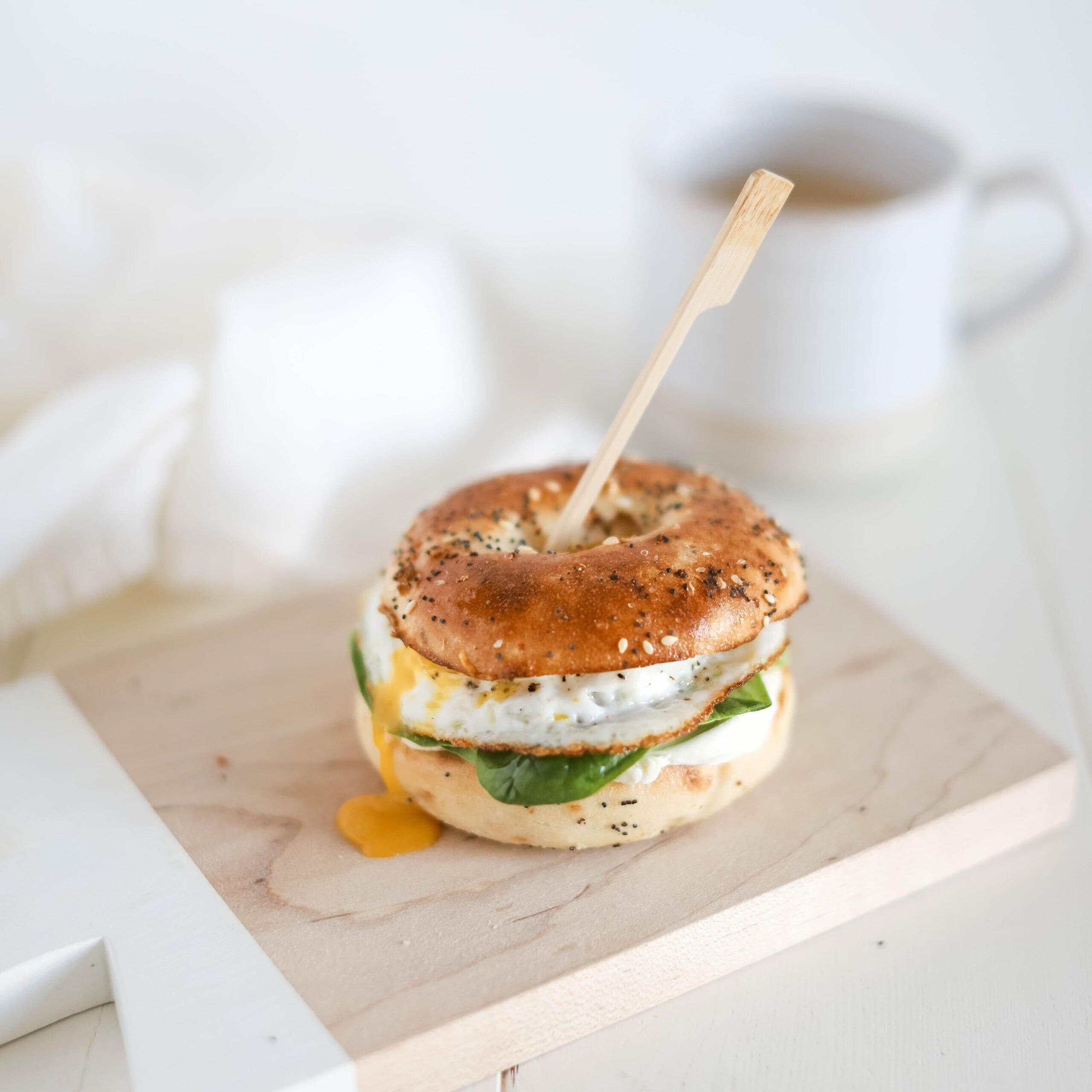 Green Goddess Bagel Breakfast Sandwiches banner image
