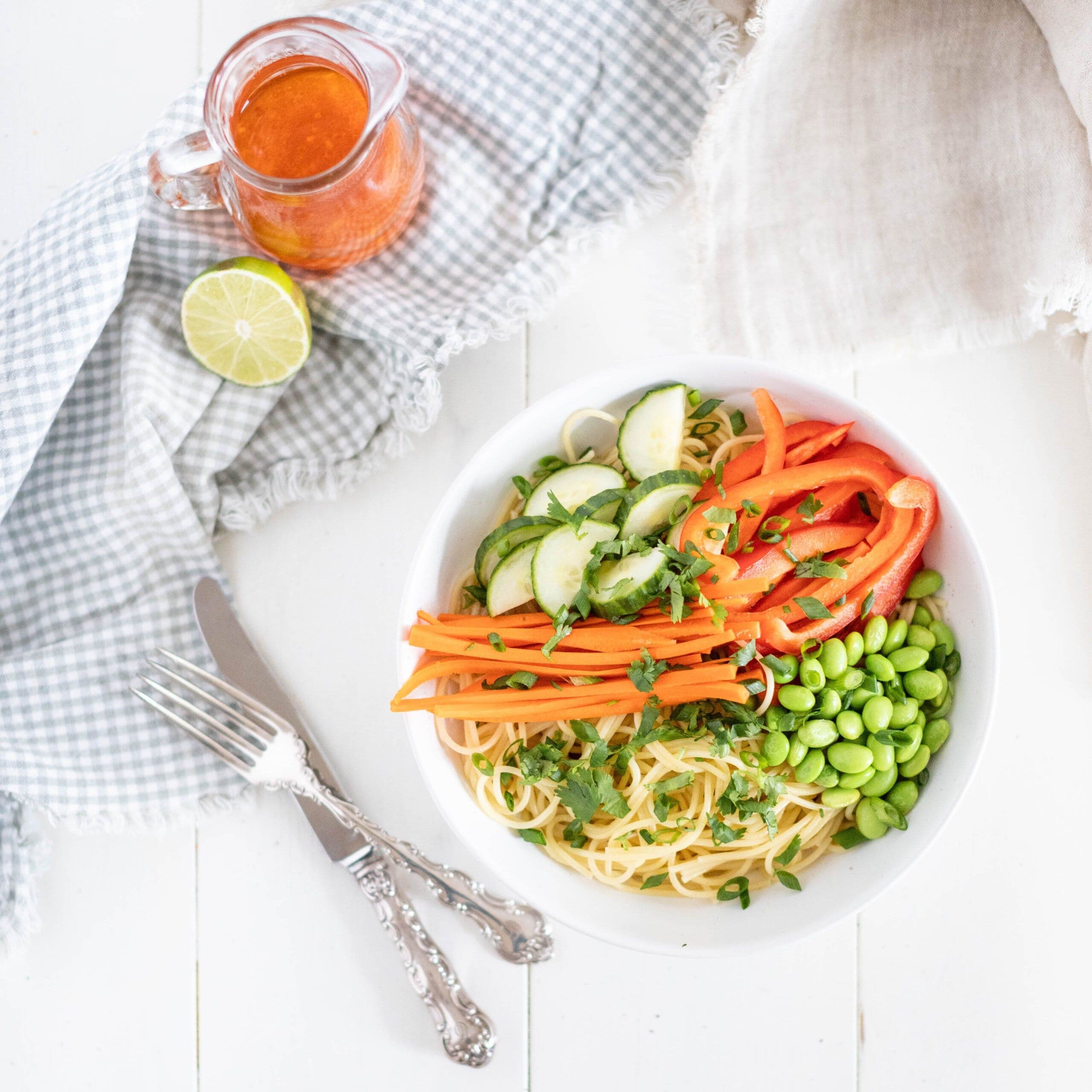 Sweet Chili Noodle Salad banner image
