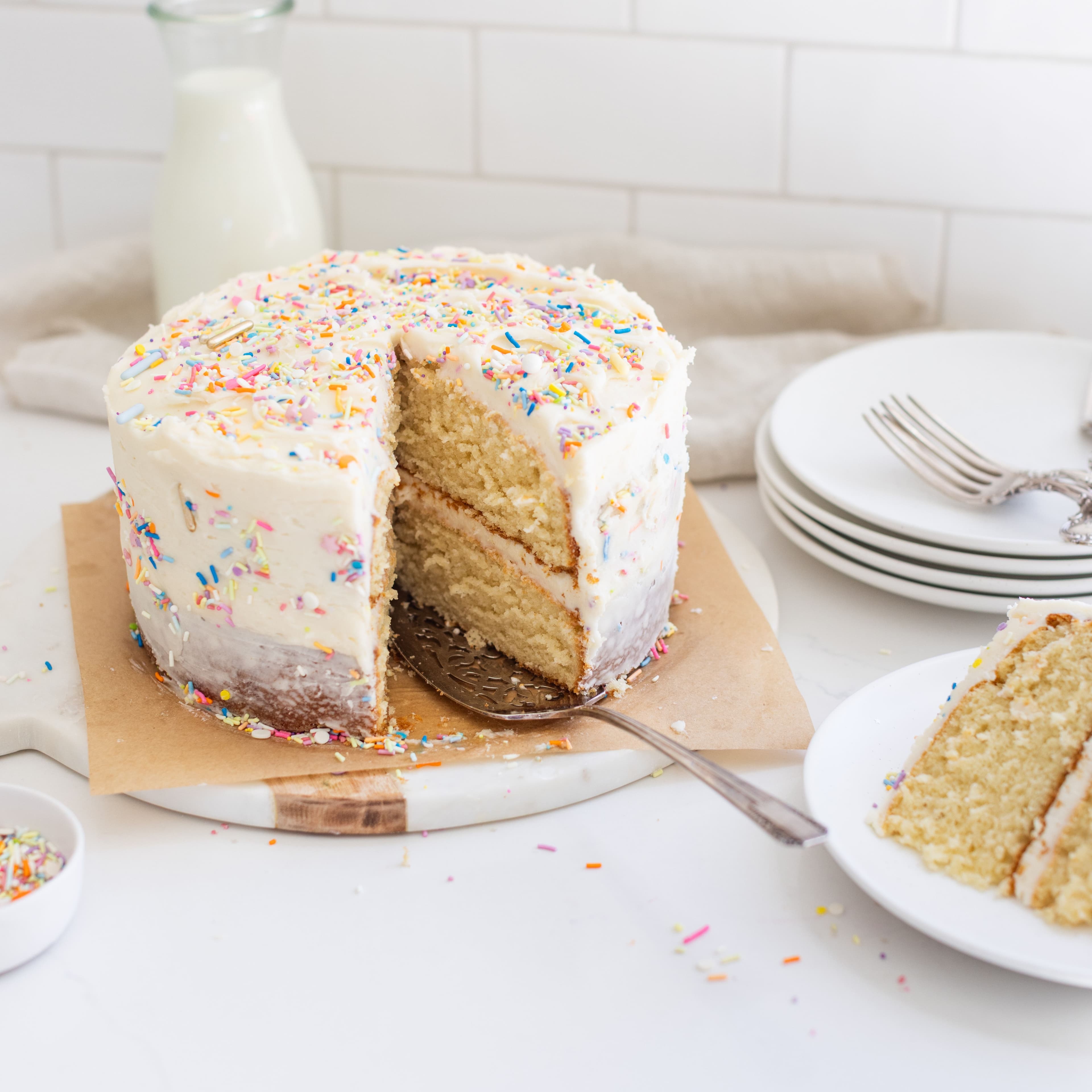 Perfect Vanilla Cake banner image