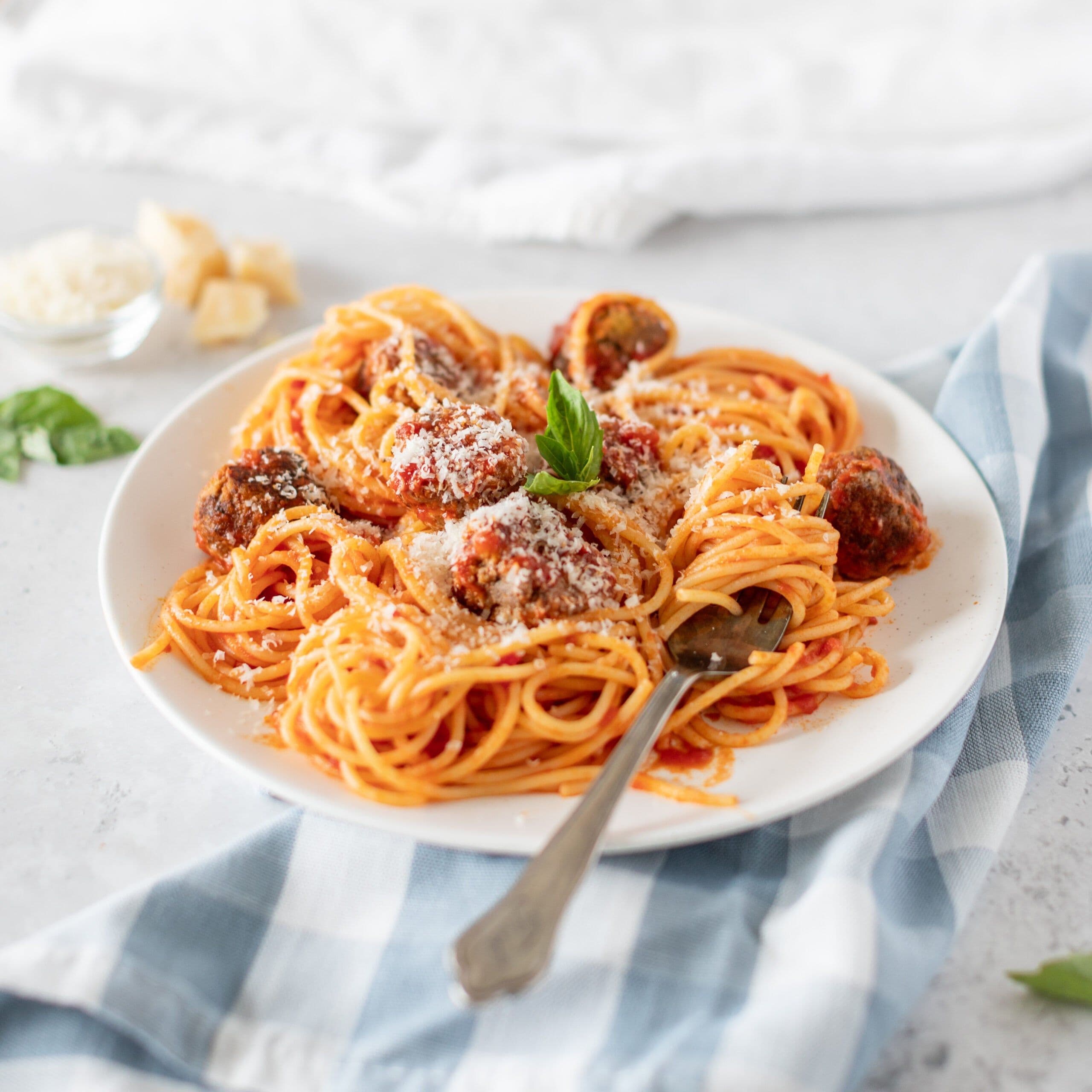 Classic Spaghetti & Meatballs banner image