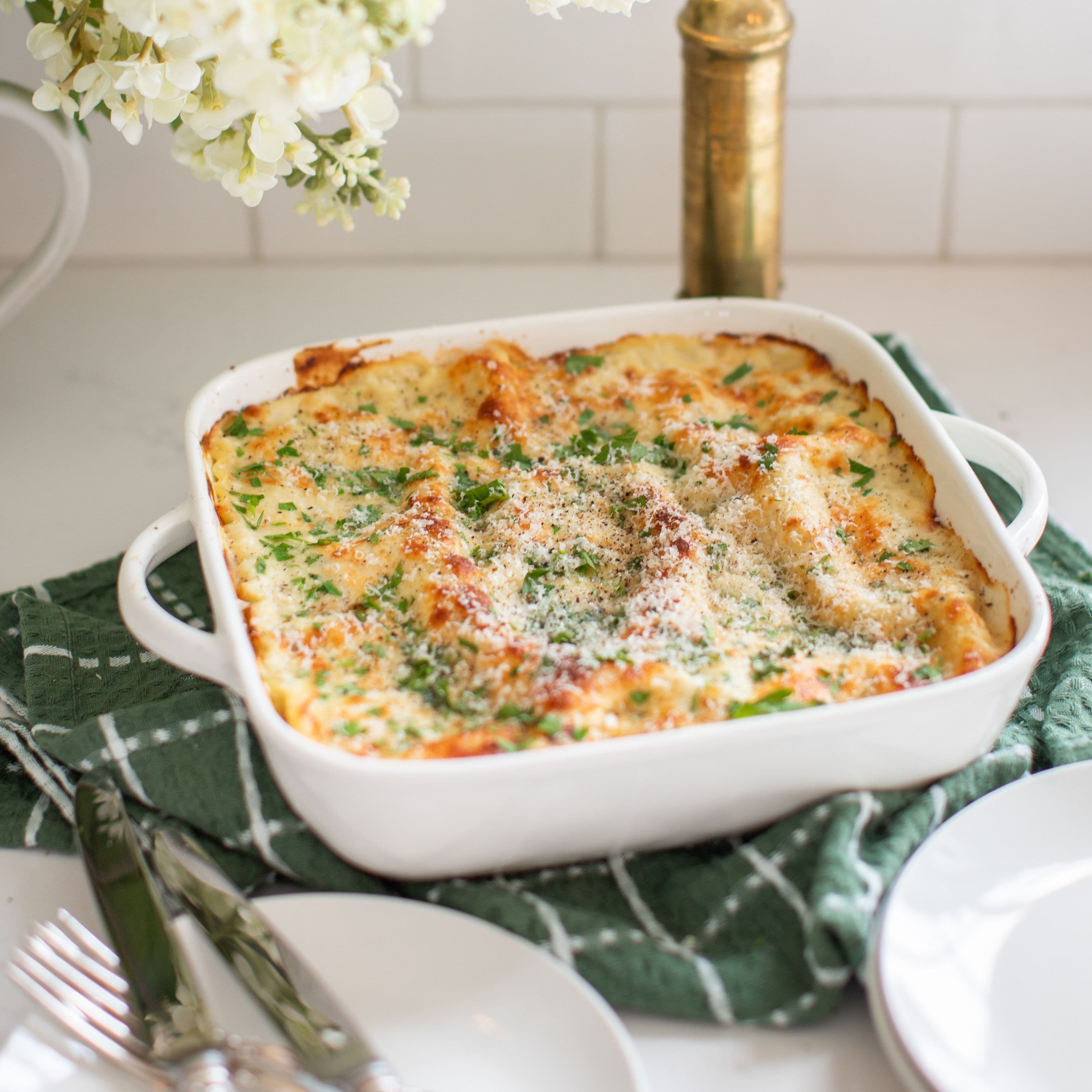 White Chicken Lasagna banner image