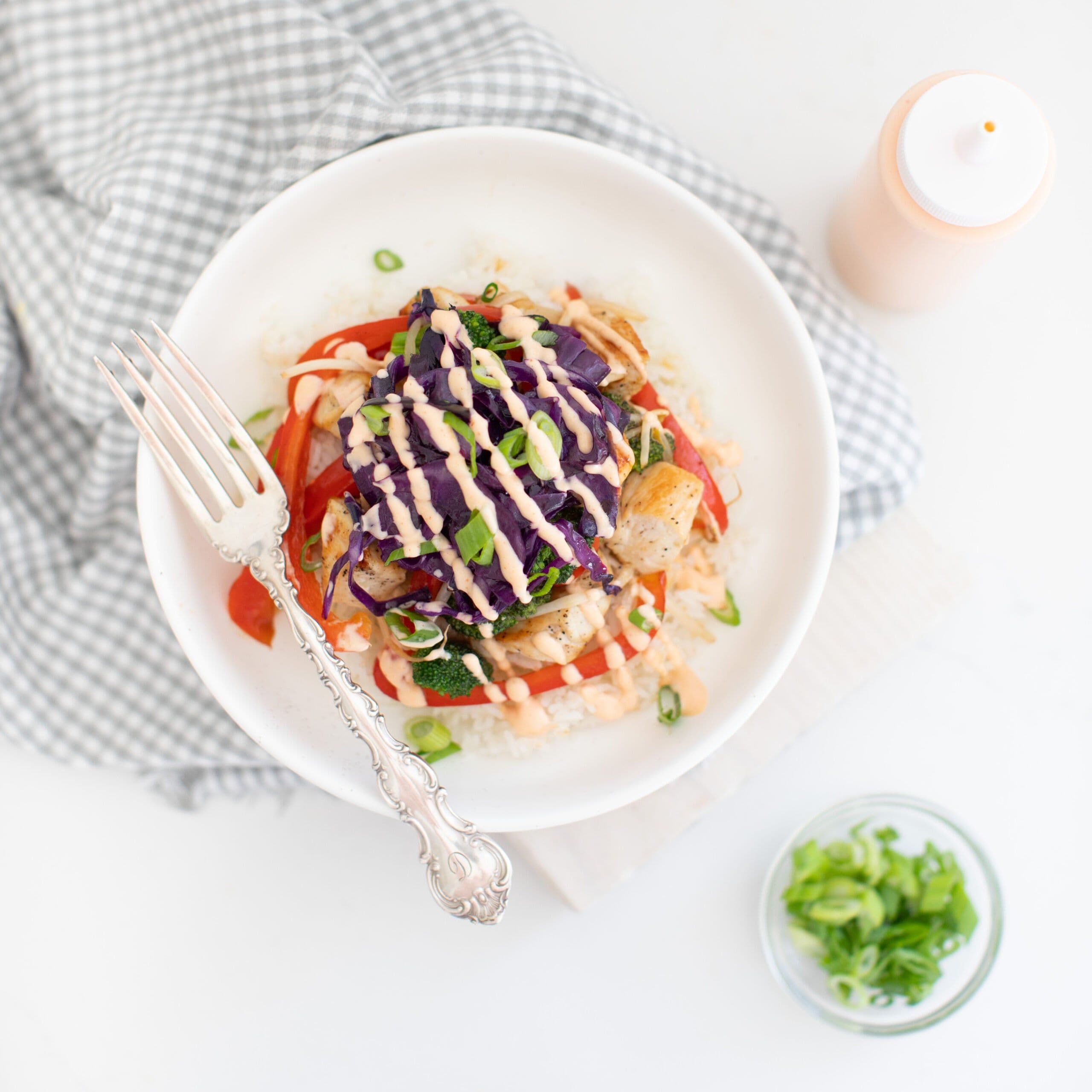 Teriyaki Chicken Rice Bowls banner image