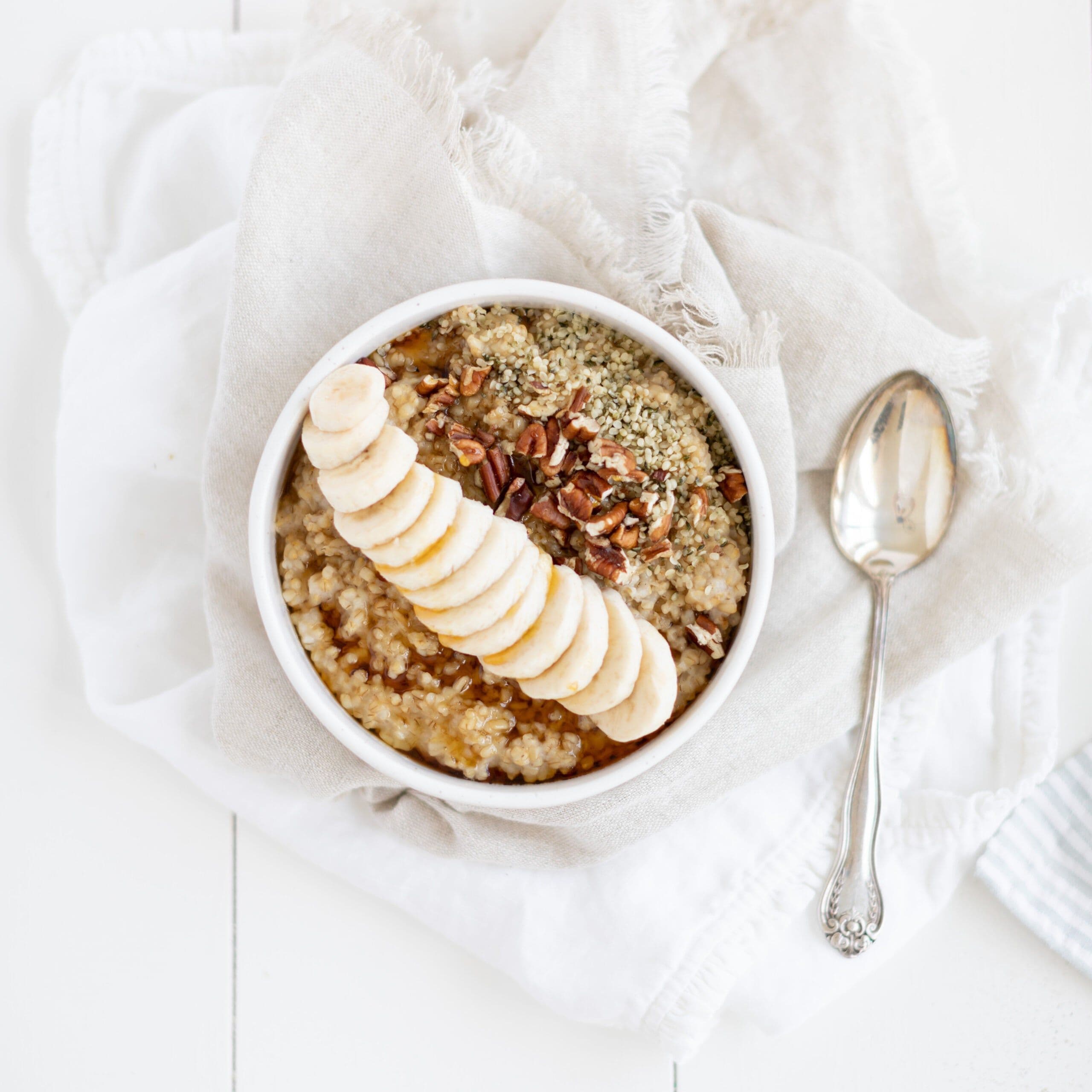 Slow Cooker Steel Cut Oats banner image