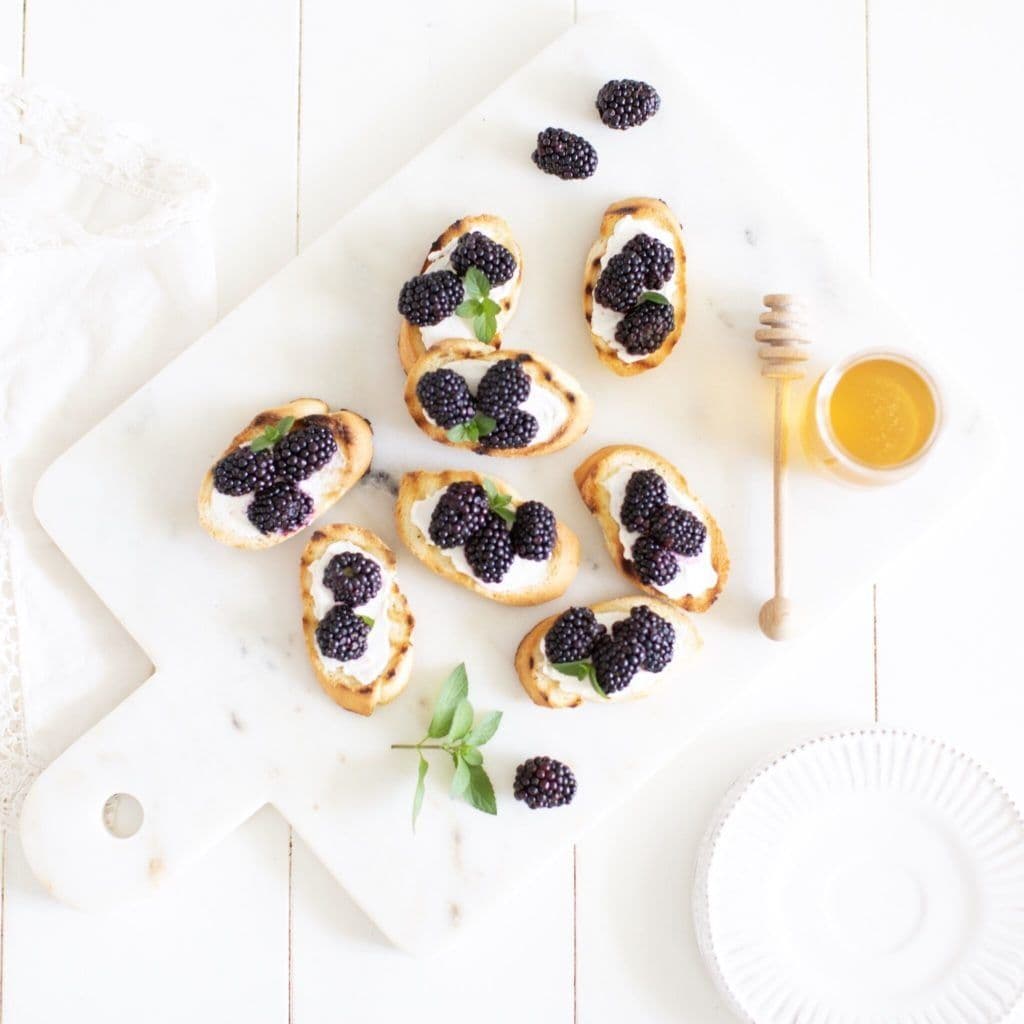 Blackberry Crostini banner image