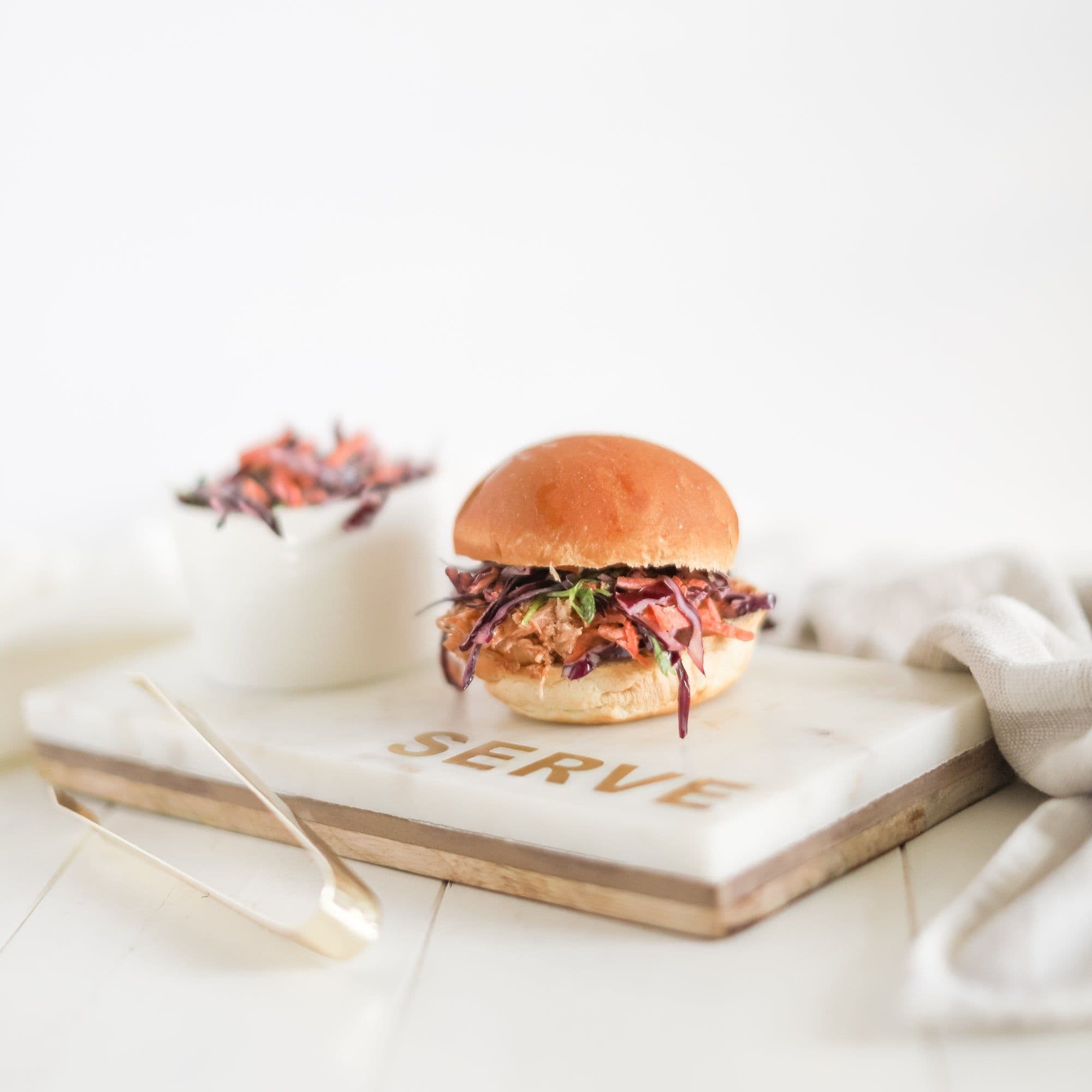 BBQ Pulled Chicken Sliders banner image