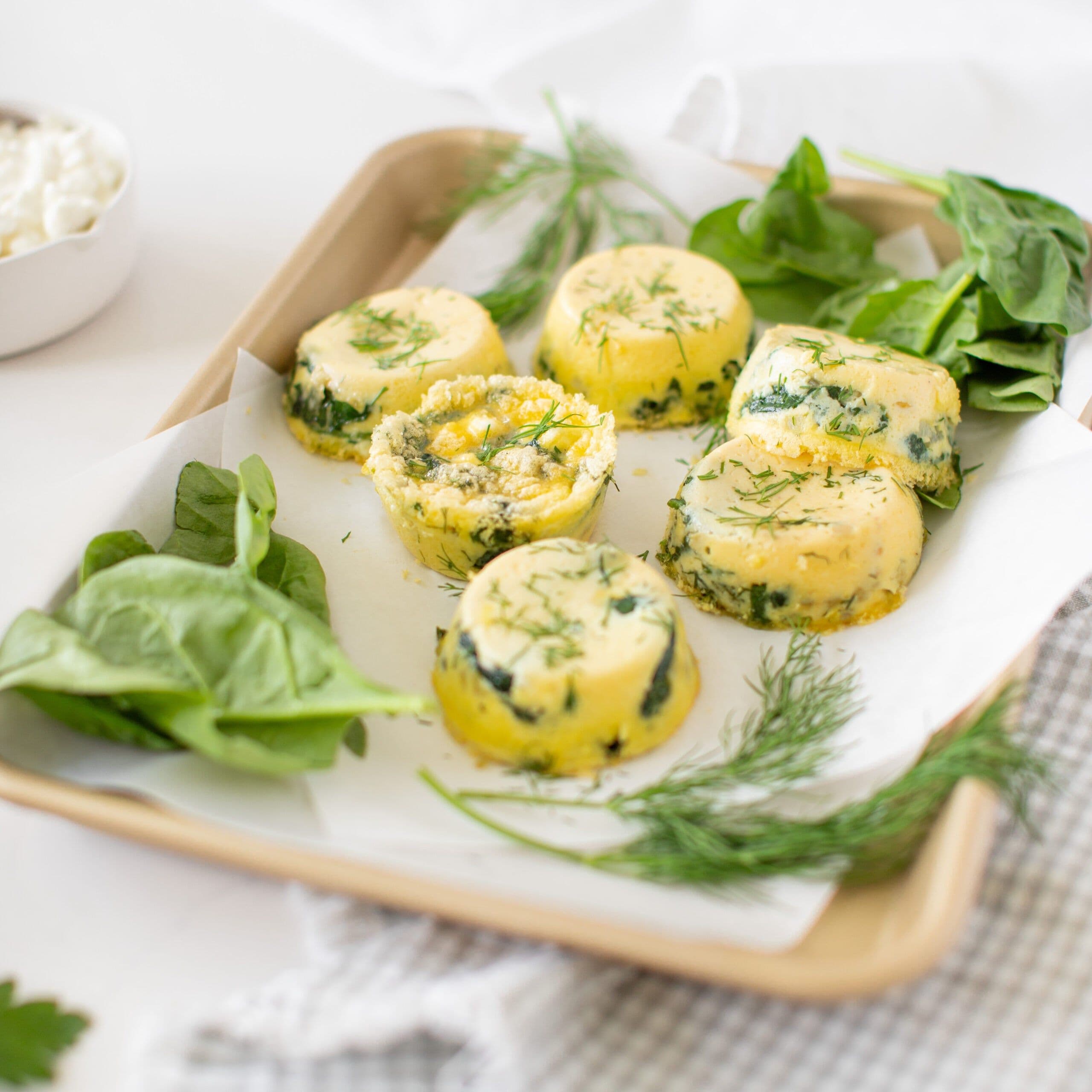 Spanakopita Egg Bites banner image