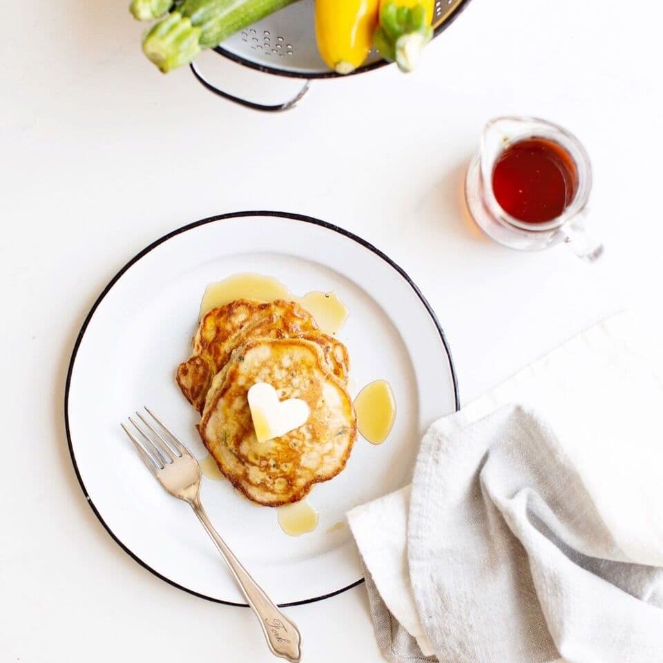 Zucchini Bread Pancakes banner image