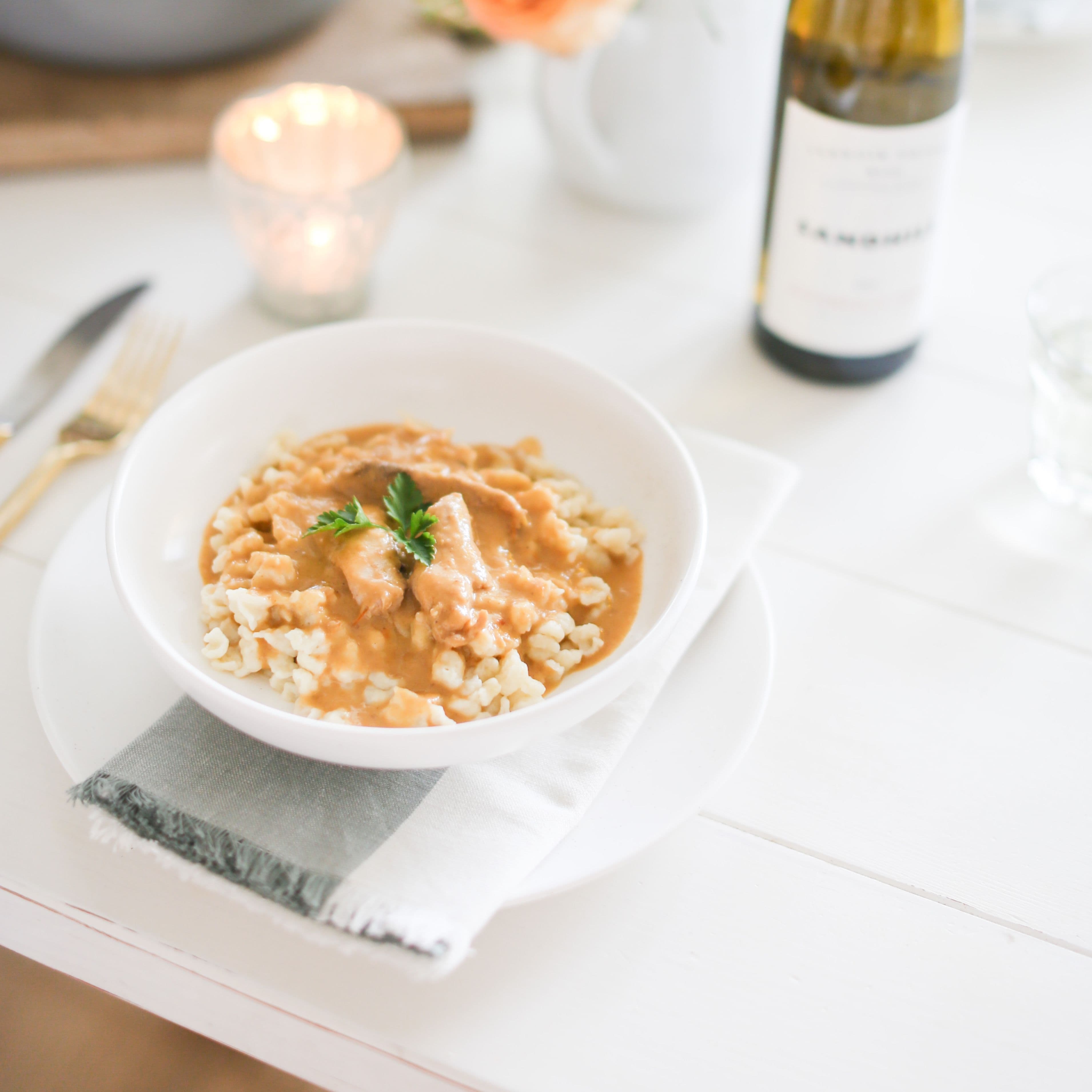 Charles' Chicken Paprikash banner image