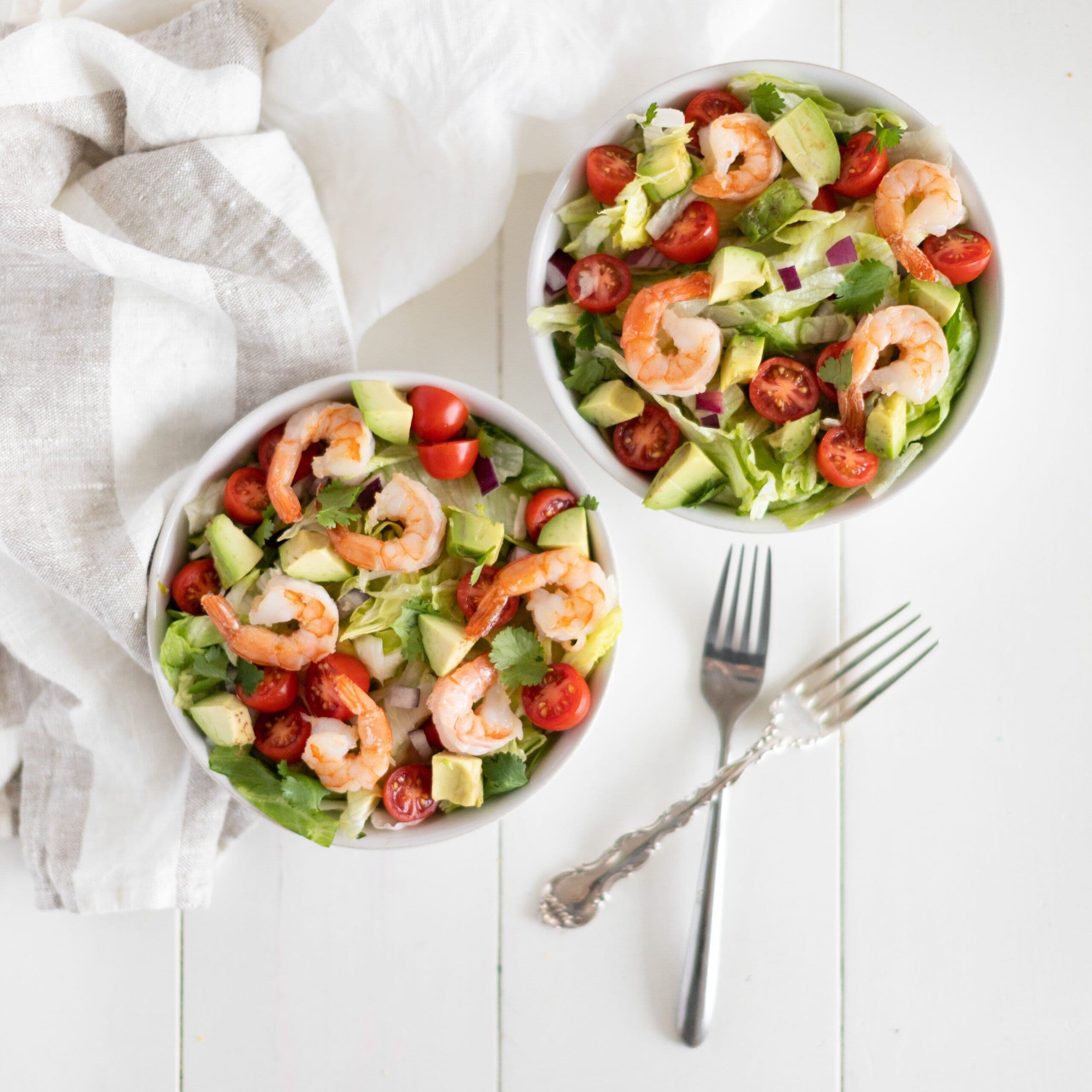 Cilantro Lime Shrimp Salad banner image