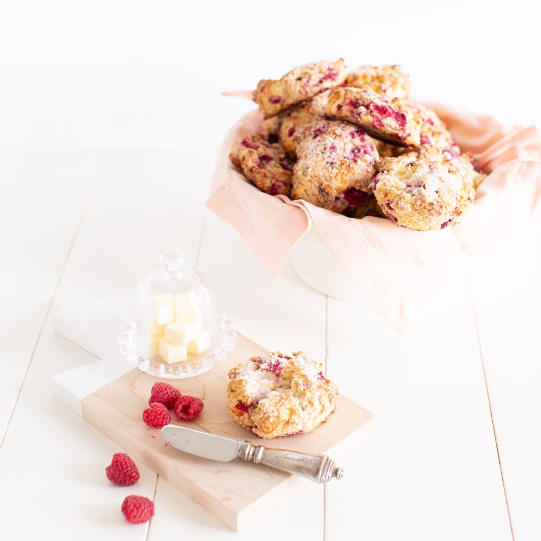 Raspberry Lemon Scones banner image