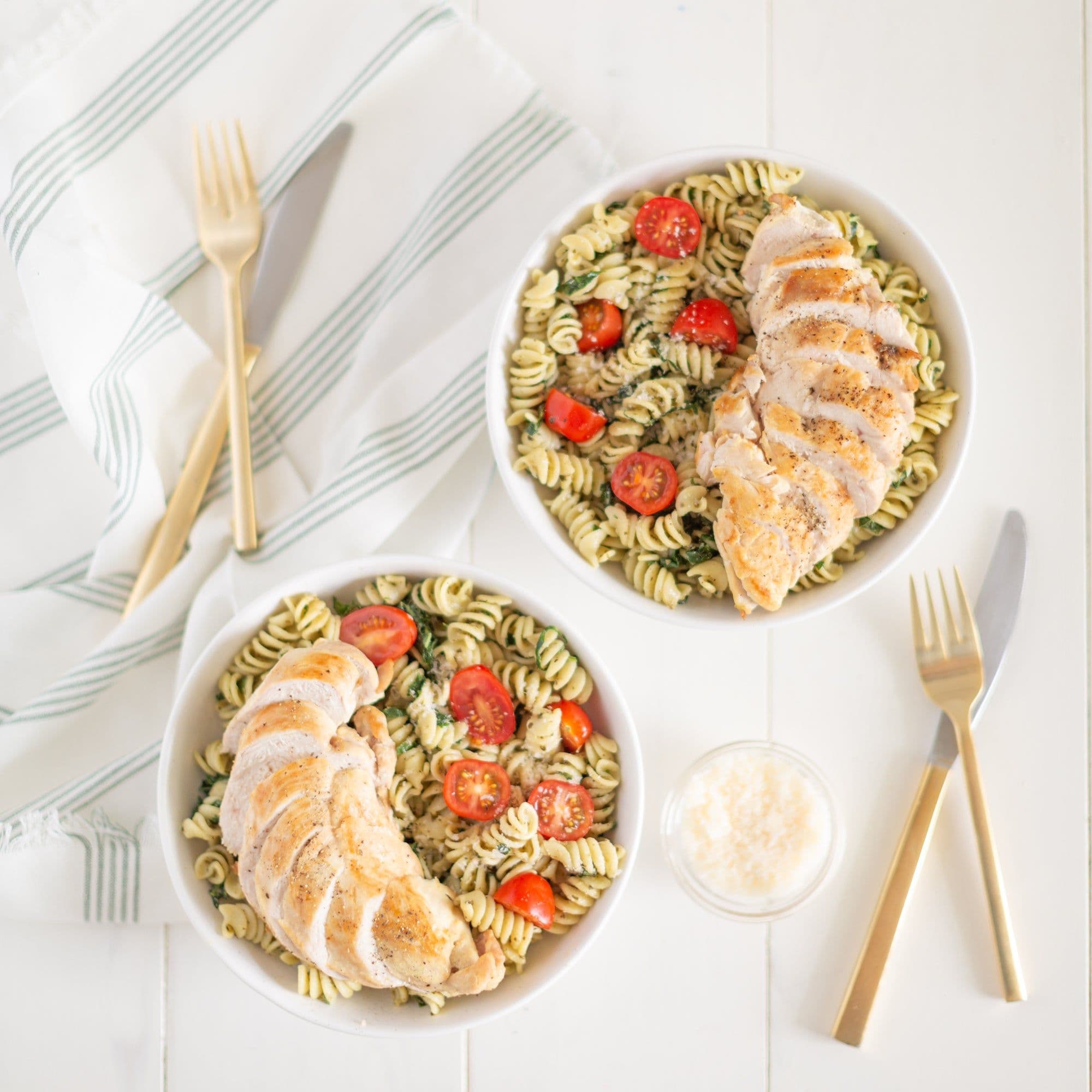 Kale Pesto Pasta banner image