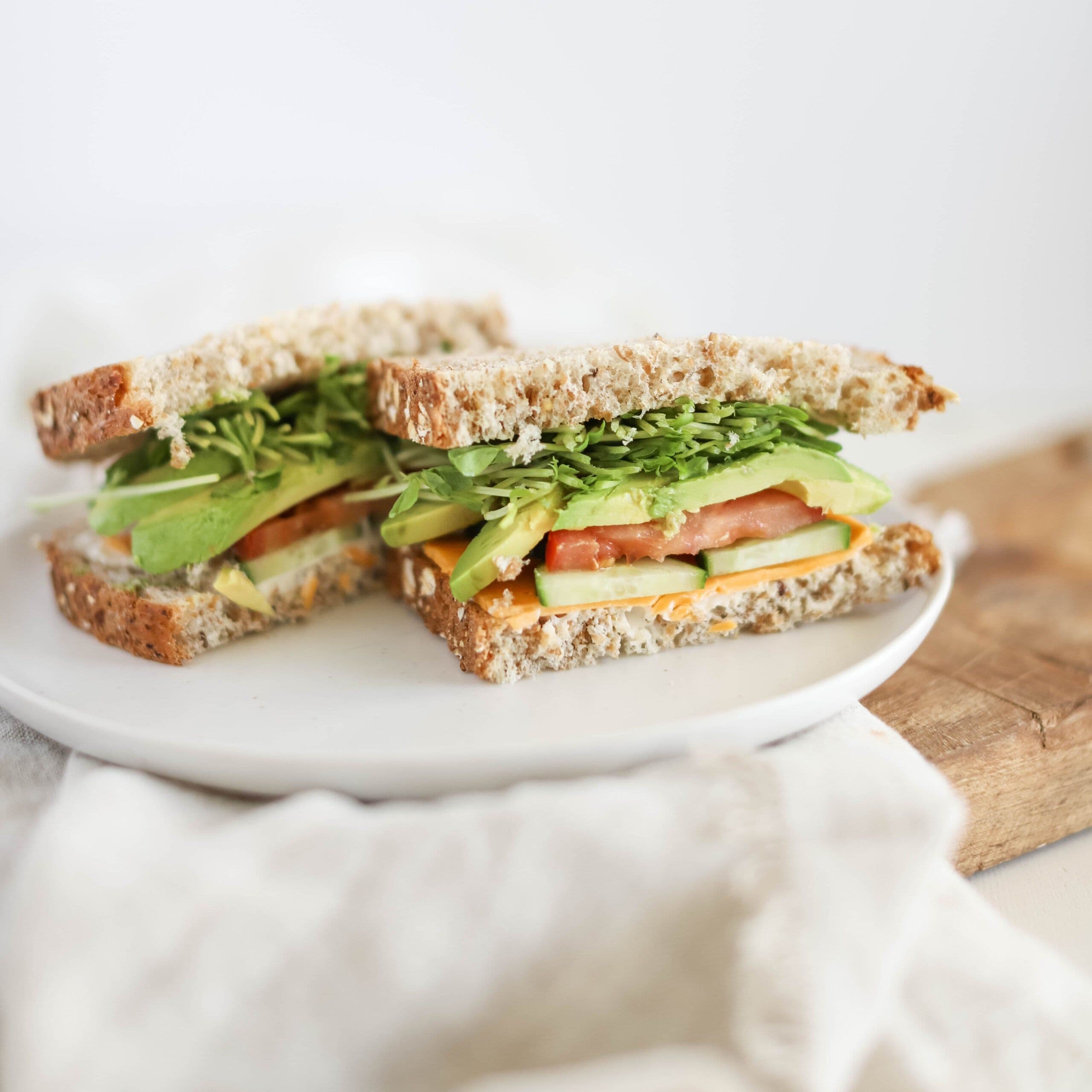 Veggie Heavy Sandwiches banner image