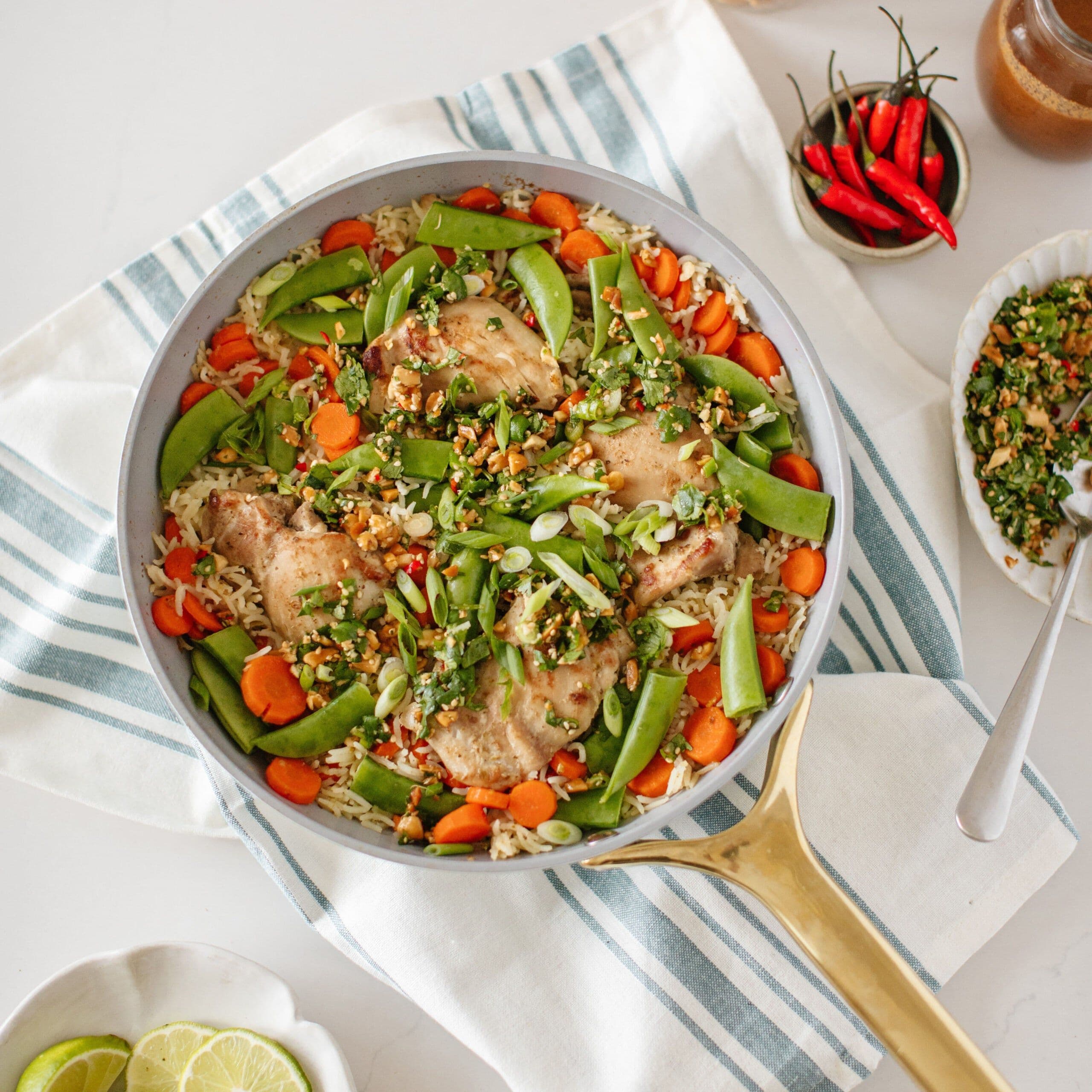 Thai Chicken Skillet banner image