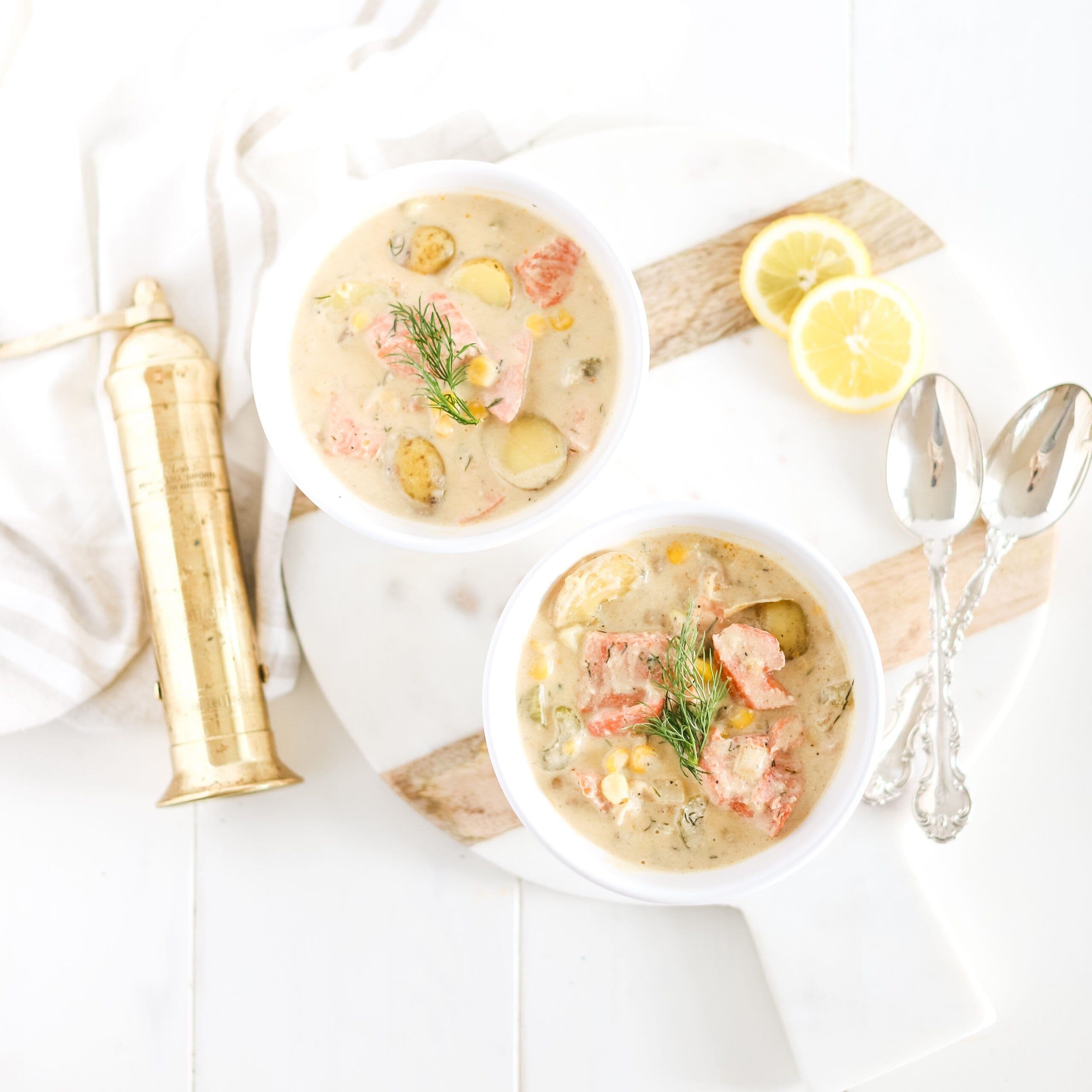 Coconut Salmon Chowder banner image