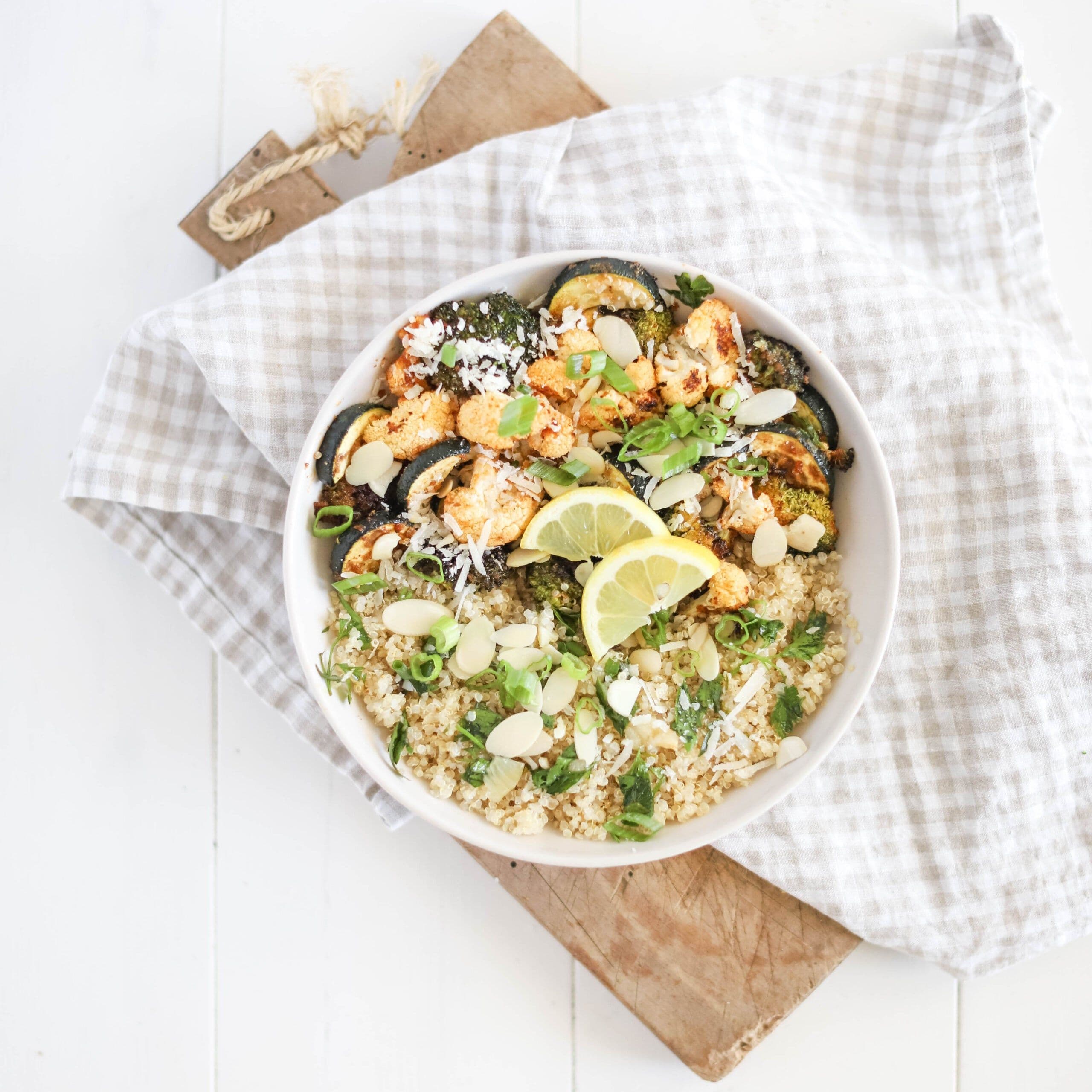 Grilled Veggie Power Bowls banner image