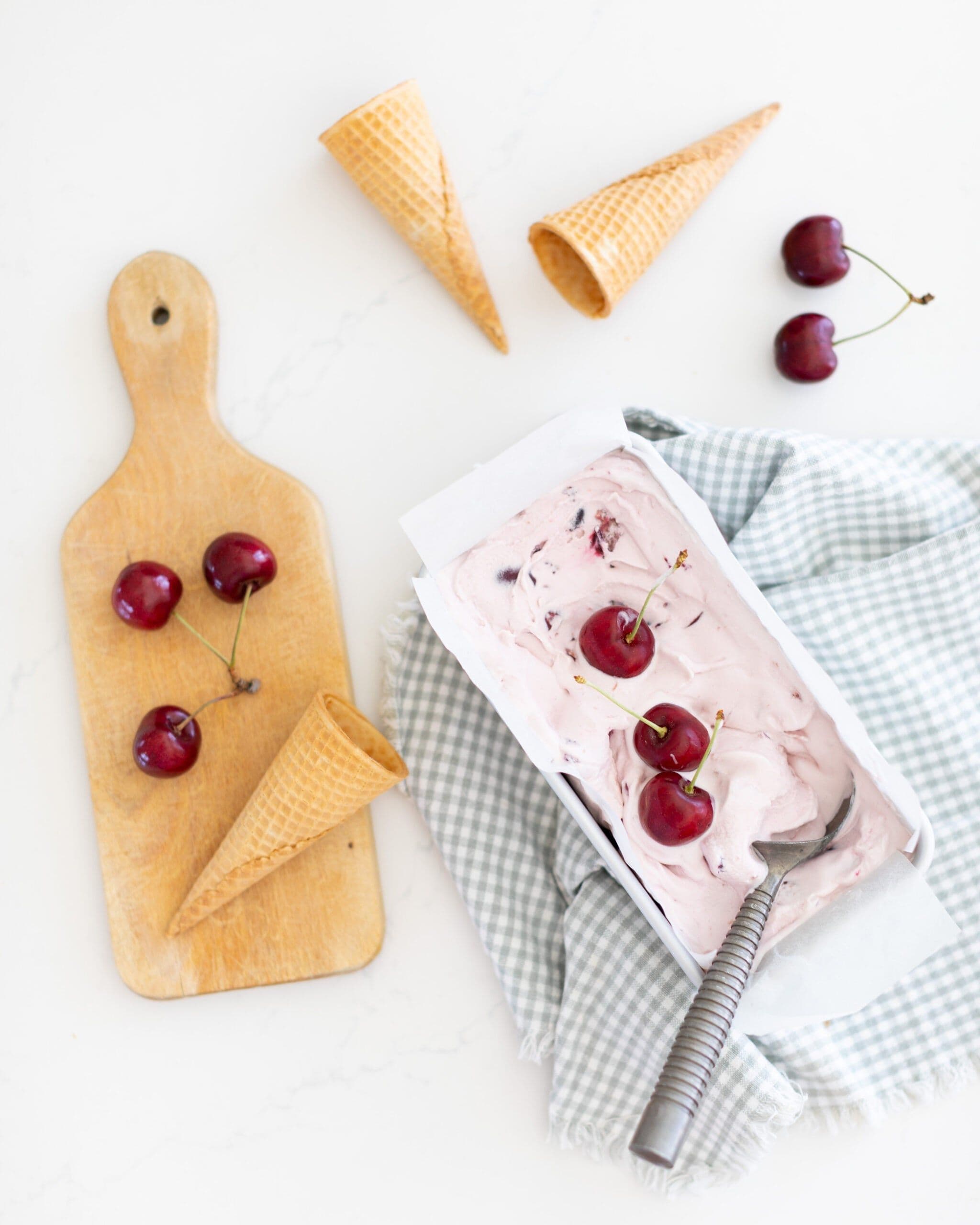 Vanilla Cherry Ice Cream banner image