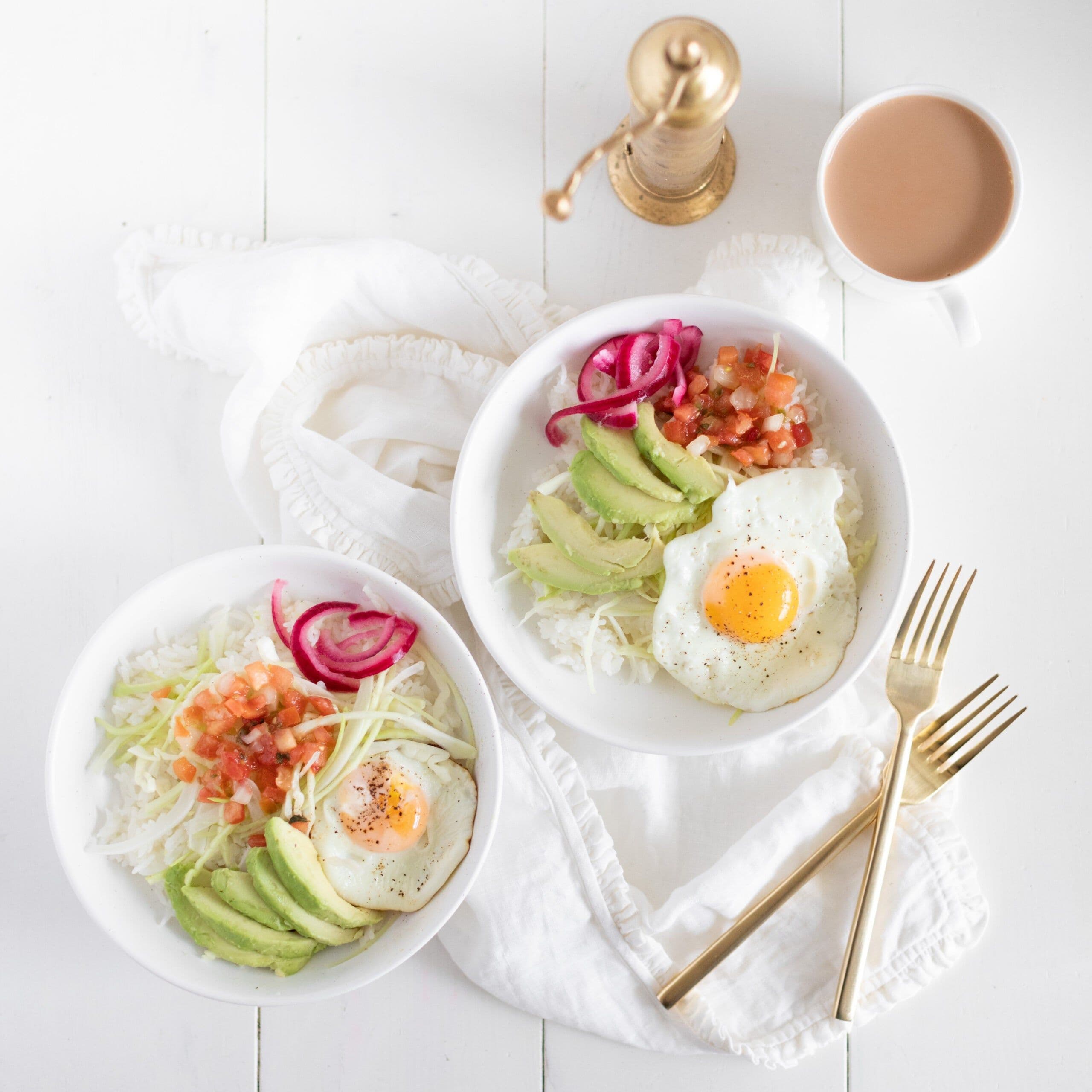 Avocado Breakfast Bowls banner image