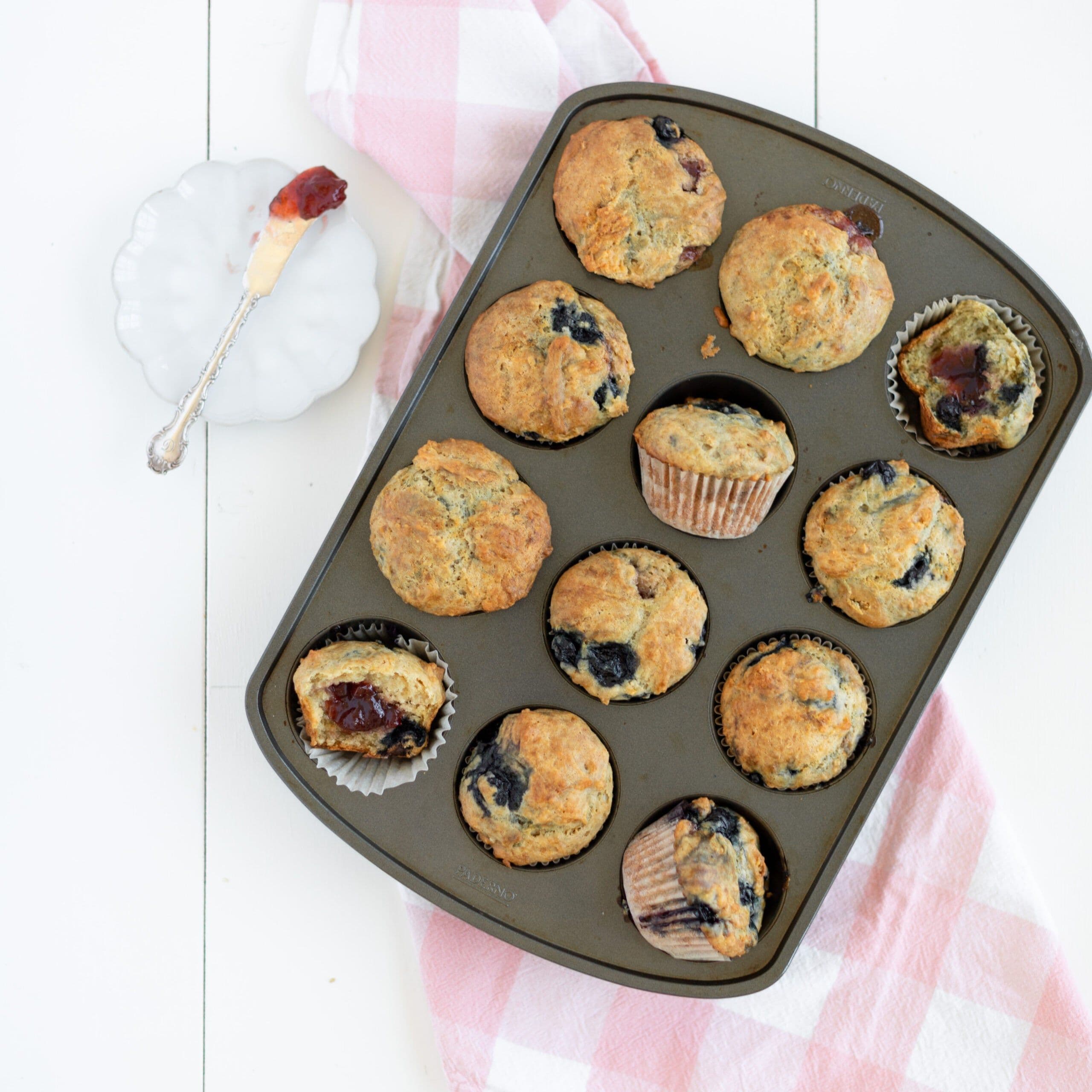 PB & J Muffins banner image