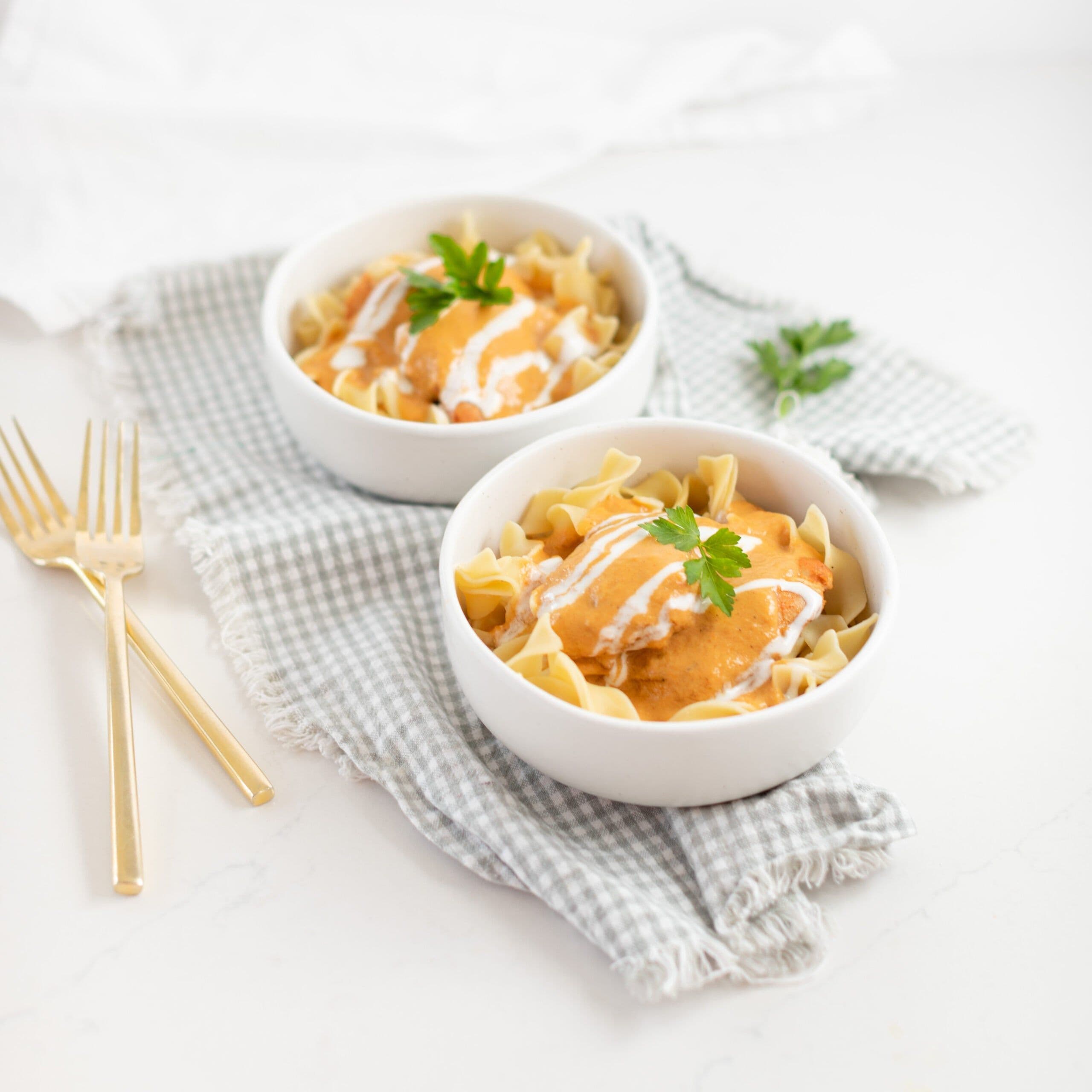 Quick Chicken Paprikash banner image