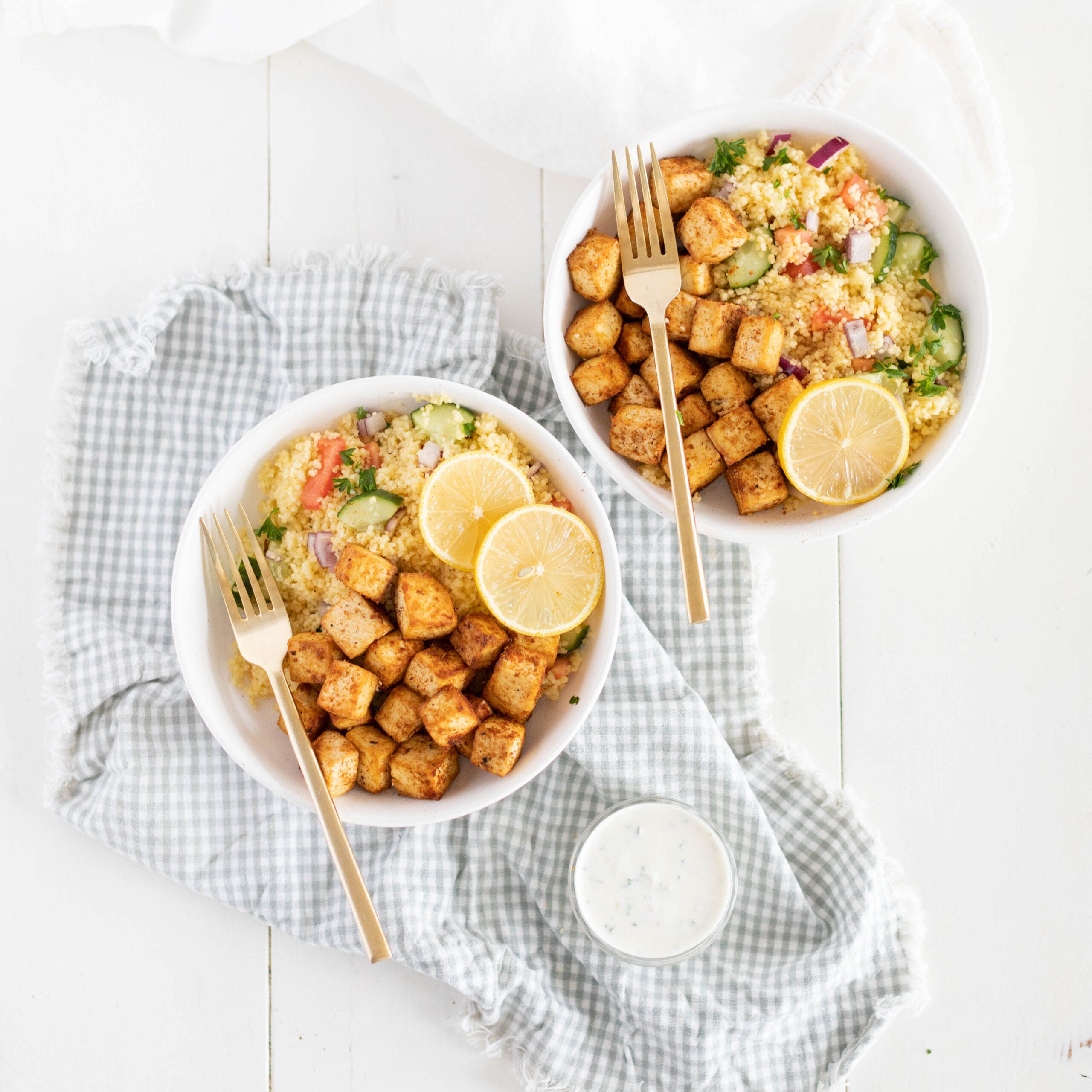 Moroccan Tofu Bowls [Recipe Bank] - Fraiche Table