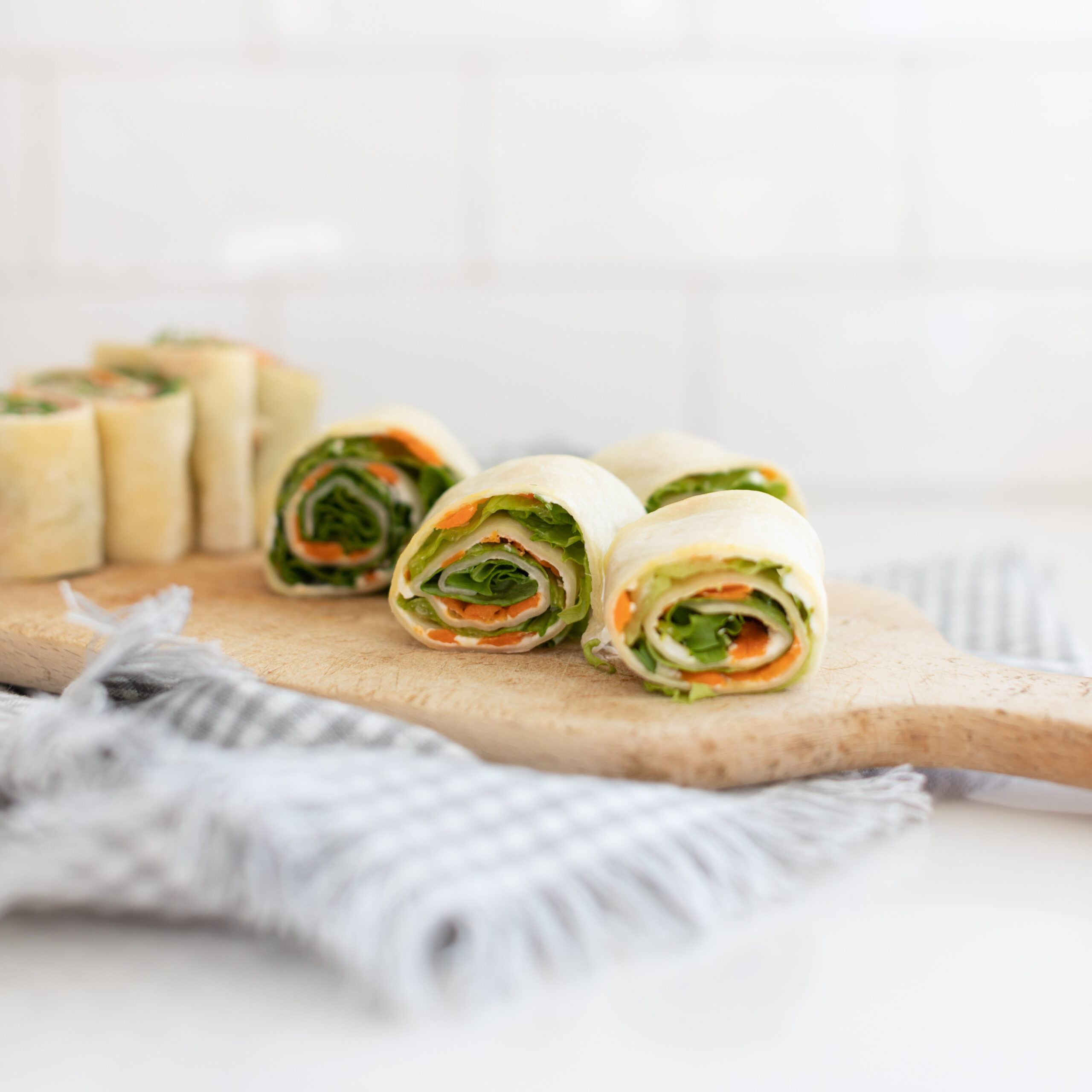 Veggie Pinwheels - Fraiche Table