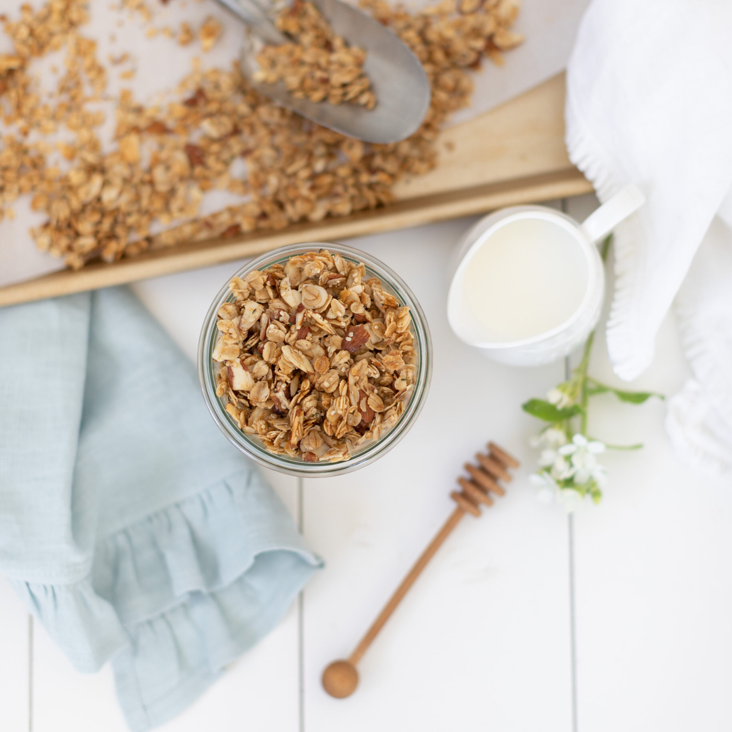 Maple Nut Granola Fraiche Table