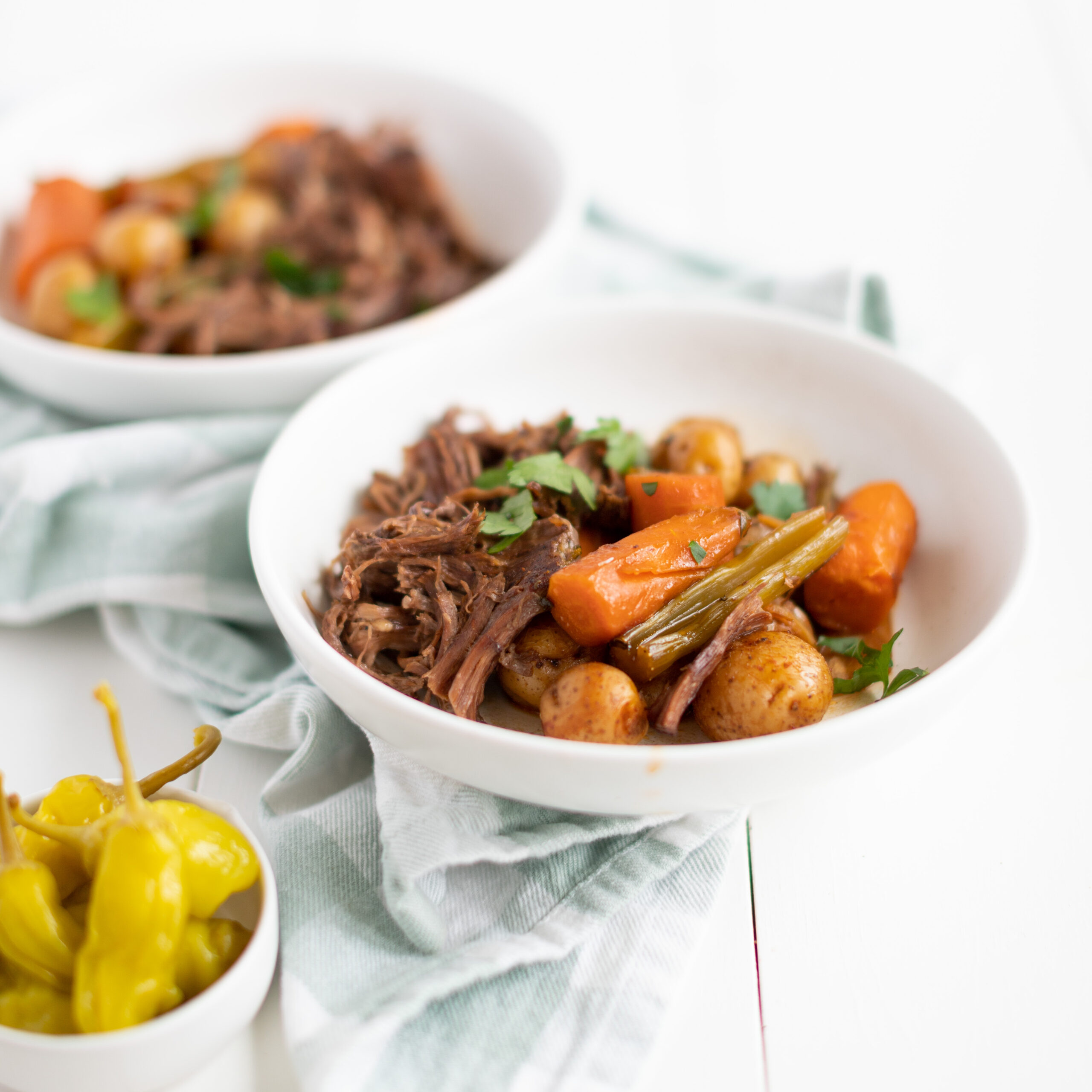 GF Slow Cooker Pot Roast - Fraiche Table