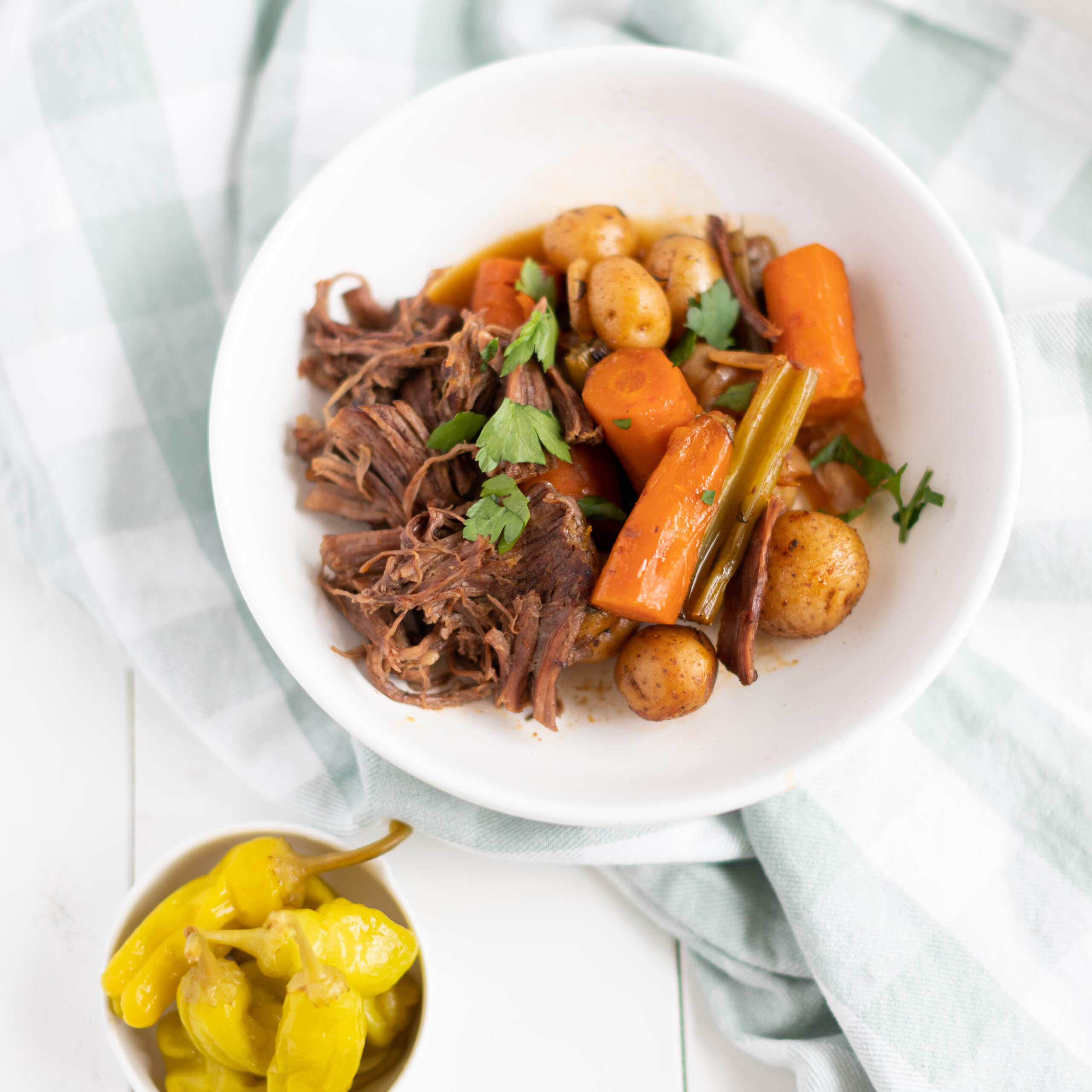 PERFECT CROCKPOT POT ROAST • Loaves and Dishes
