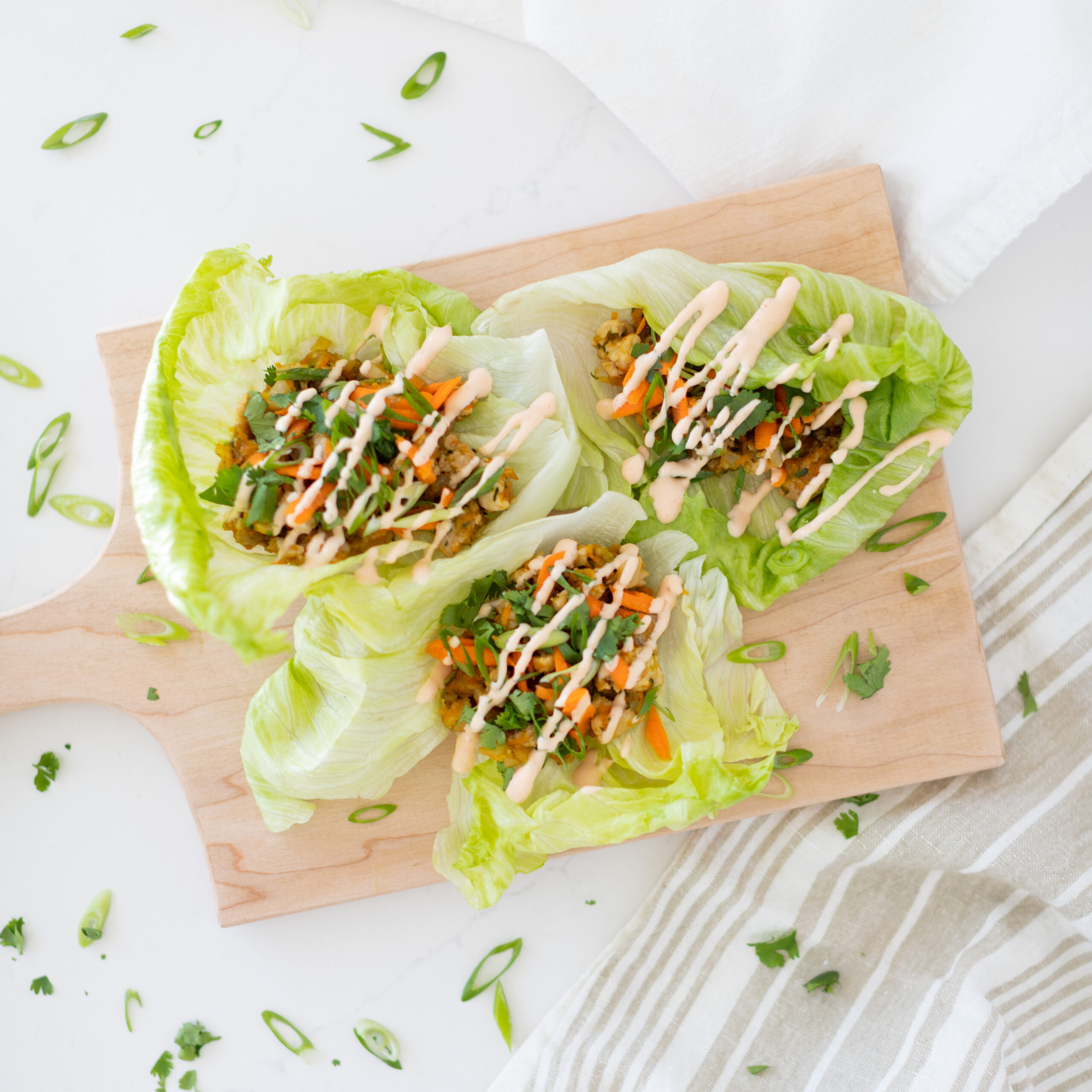 Soy Ginger Lettuce Wraps [Recipe Bank] - Fraiche Table